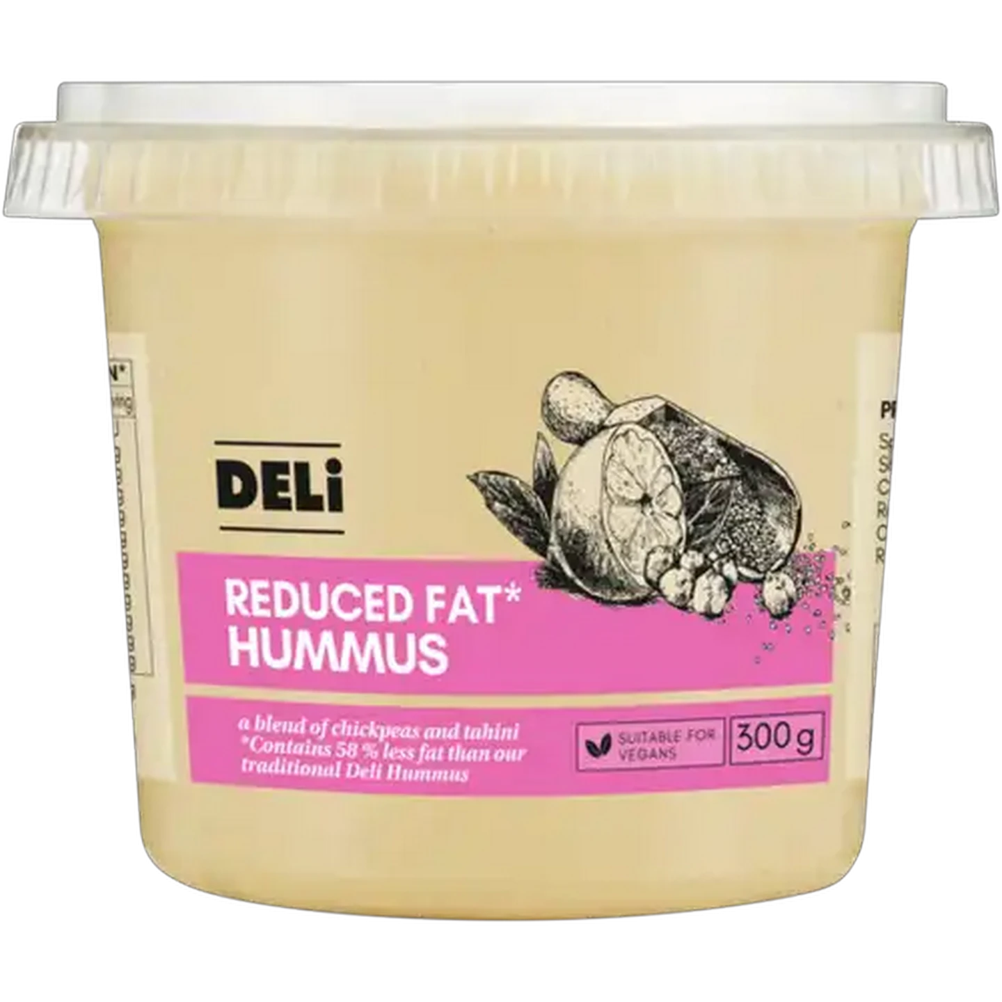 Image of Deli Reduced Fat Hummus 300g