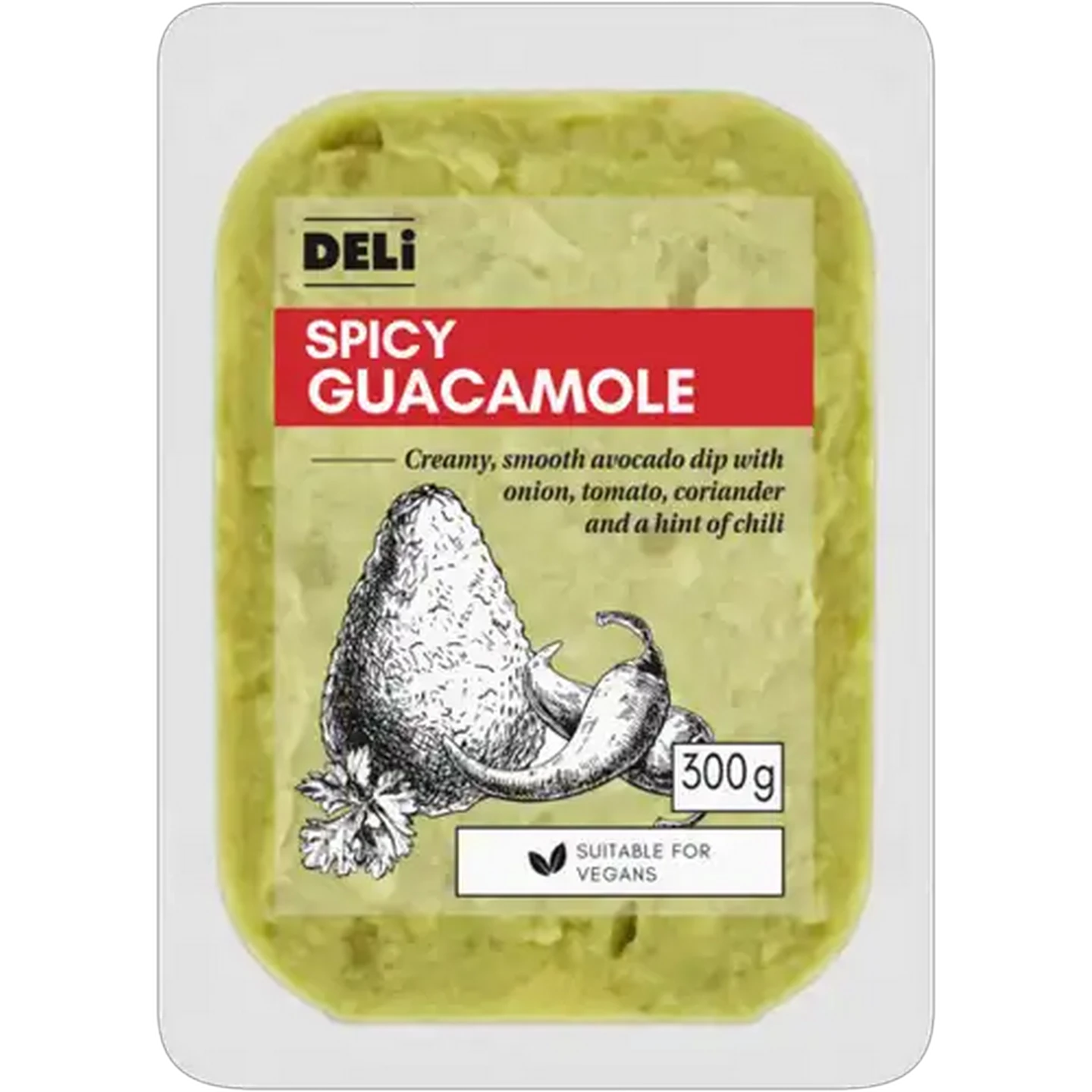 Image of Deli Guacmole Spicy Fresh Dips 300g