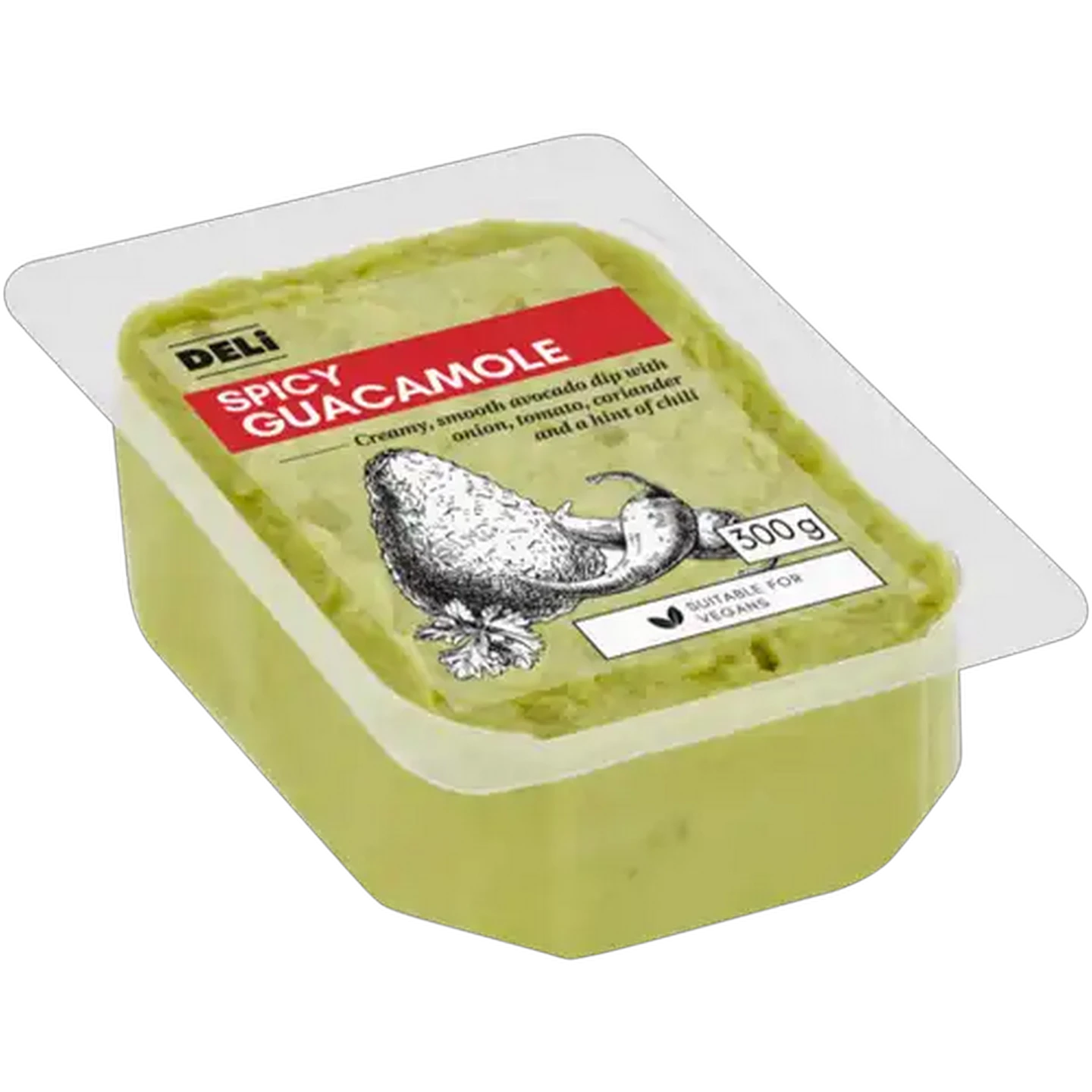 Image of Deli Guacmole Spicy Fresh Dips 300g