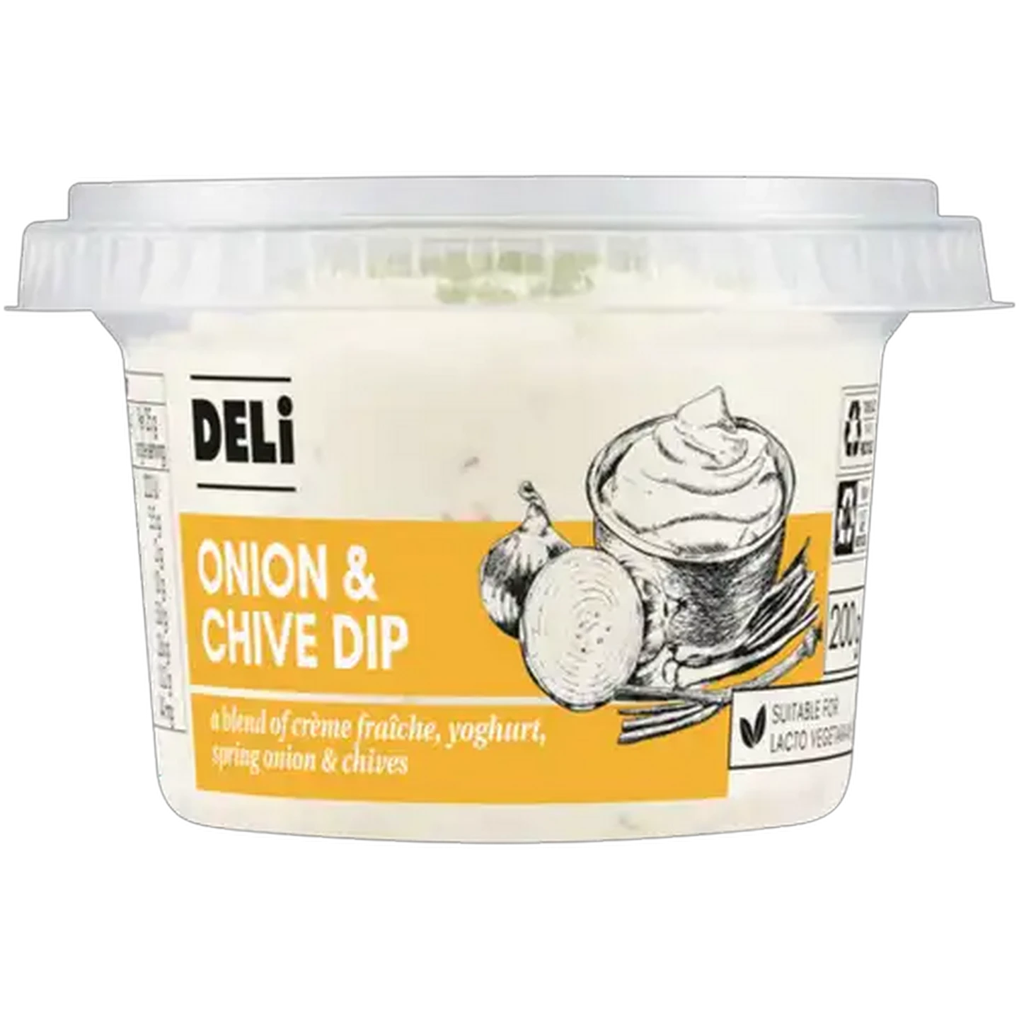 Image of Deli Onion & Chive Dip 200g