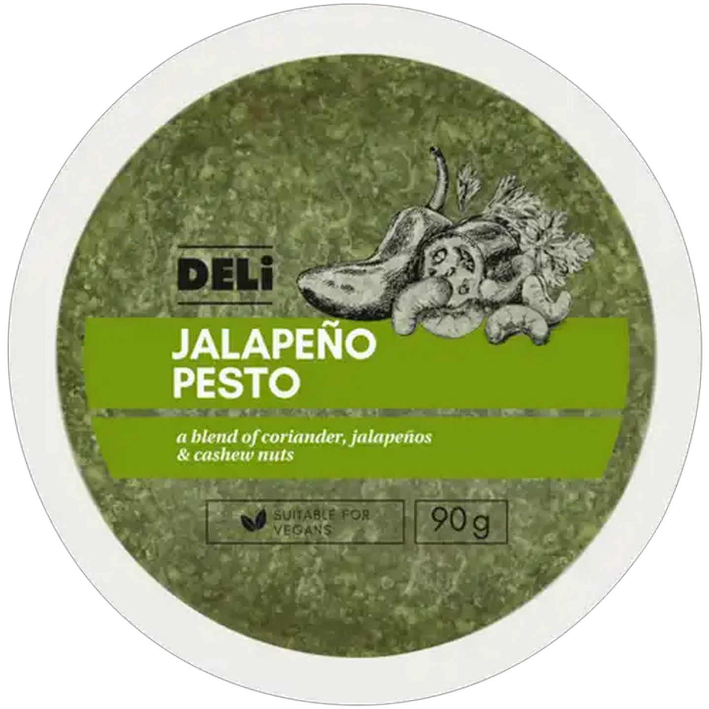 Image of Deli Spicy Coriander Pesto 90g