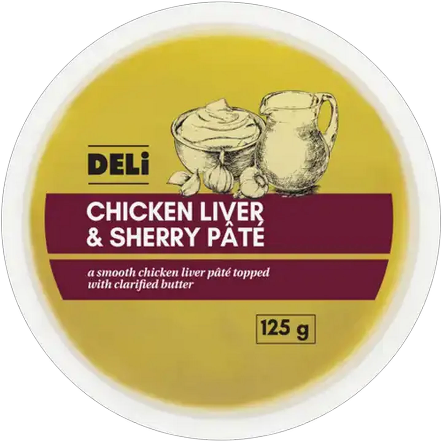 Image of Deli Chicken Liver & Sherry Pâté 125g