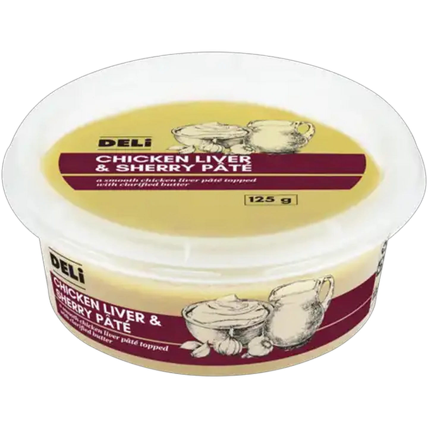 Image of Deli Chicken Liver & Sherry Pâté 125g