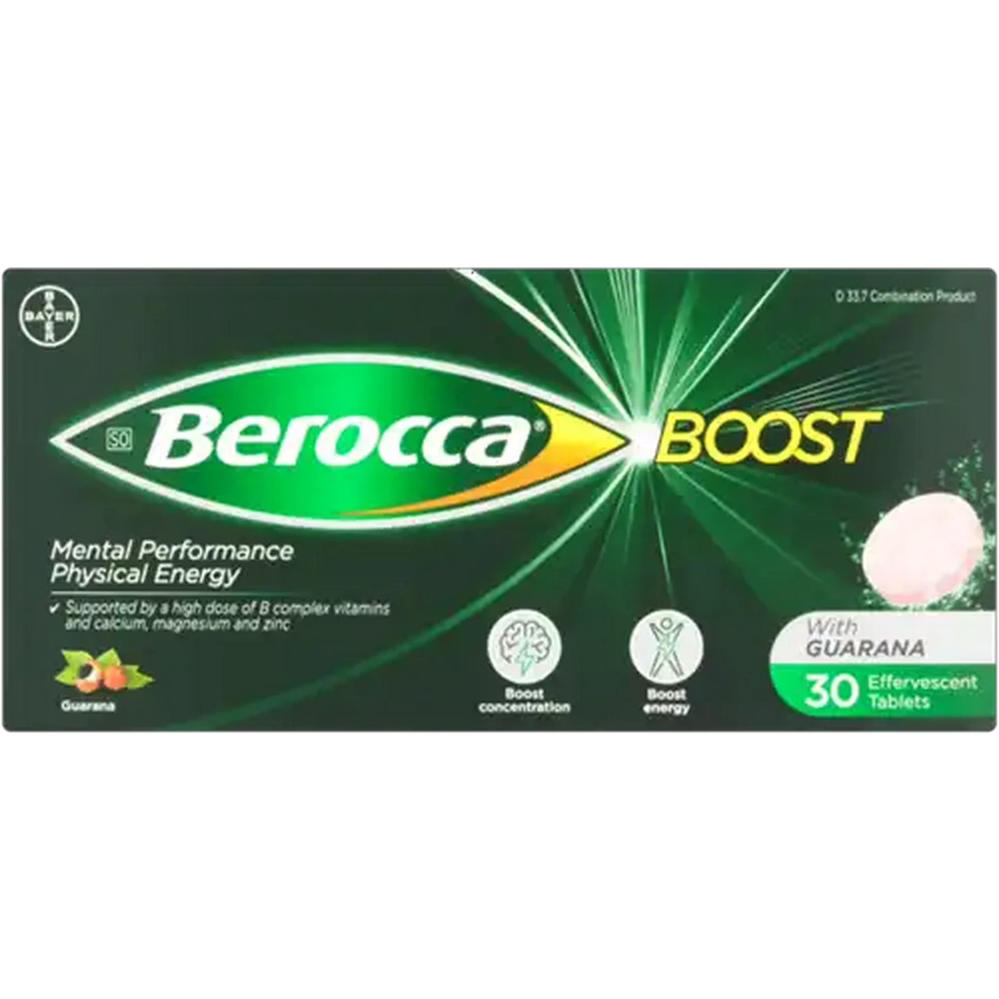 Image of Berocca Boost Effervescent Tablets 30 Pack