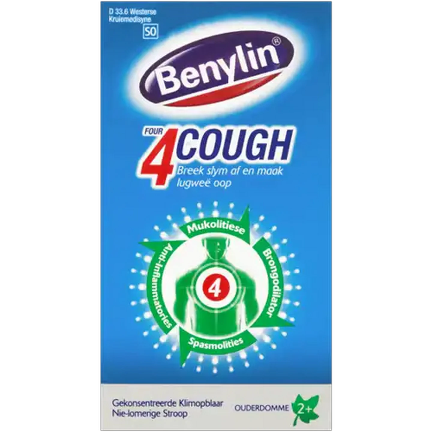 Image of Benylin 4 Cough Non-Drowsy Syrup 100ml