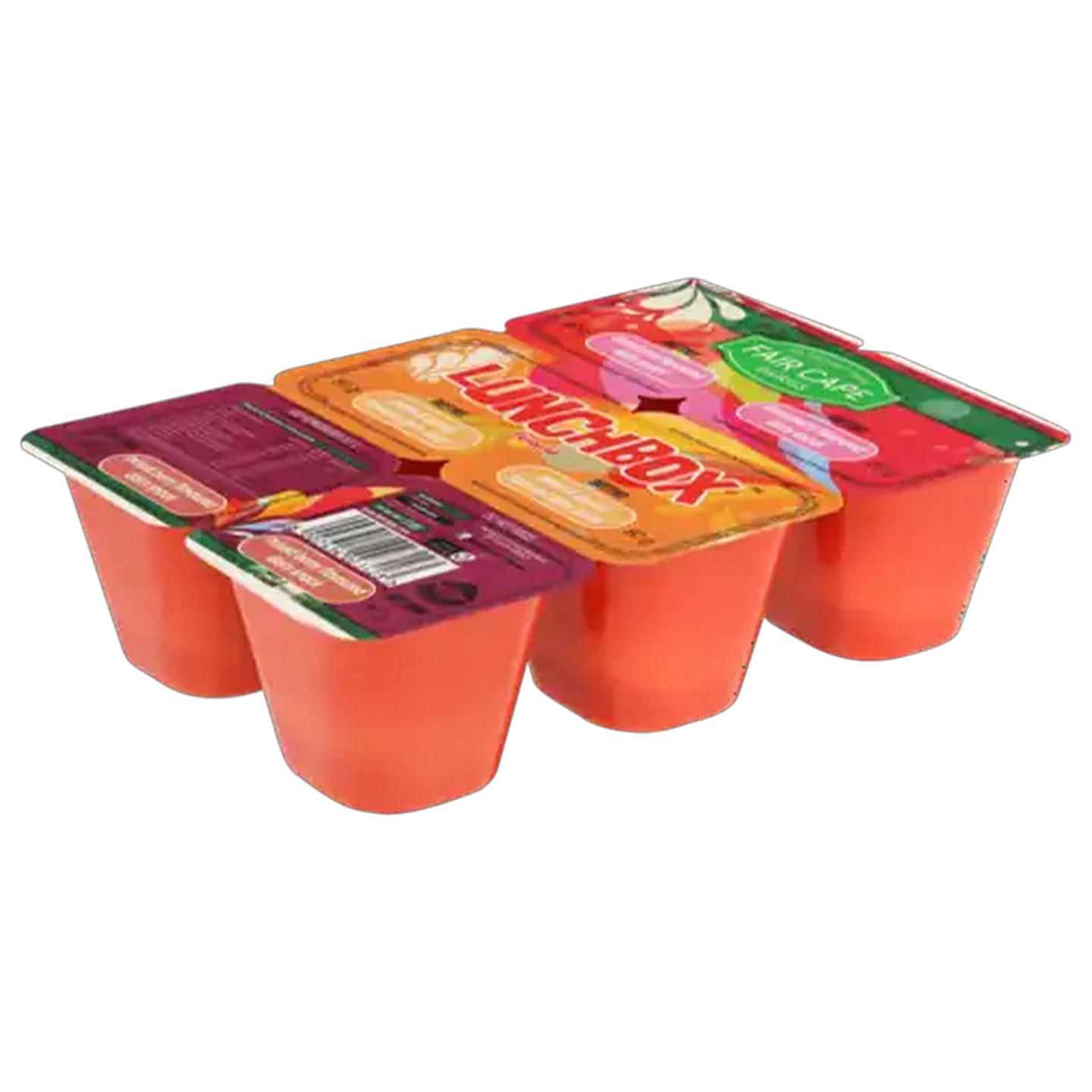 Image of Fair Cape Dairies Lunchbox Strawberry, Mixed Berry & Peach & Apricot Flavoured Dairy Snack 6 x 80g