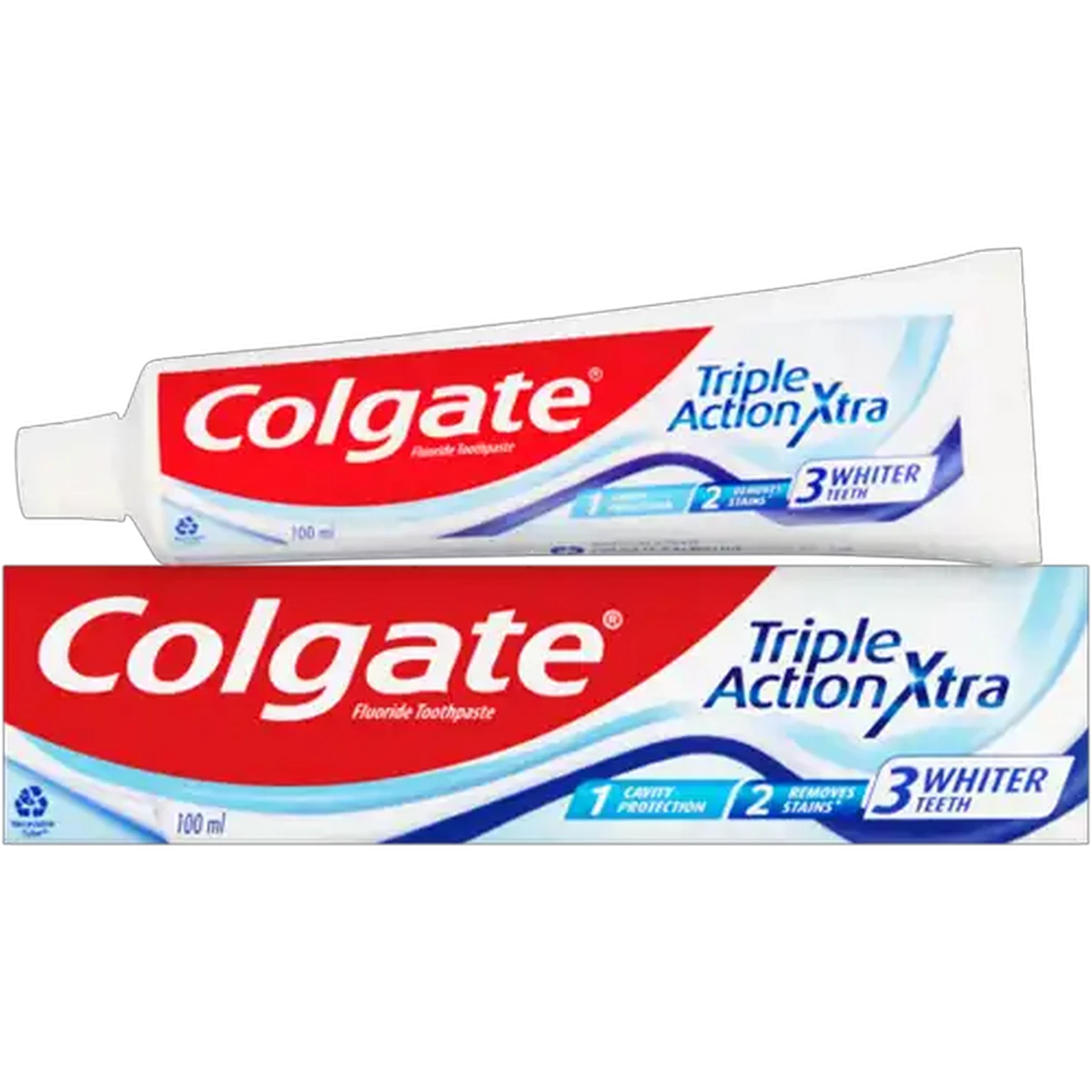Image of Colgate Triple Action Xtra Fluoride Toothpaste 100ml