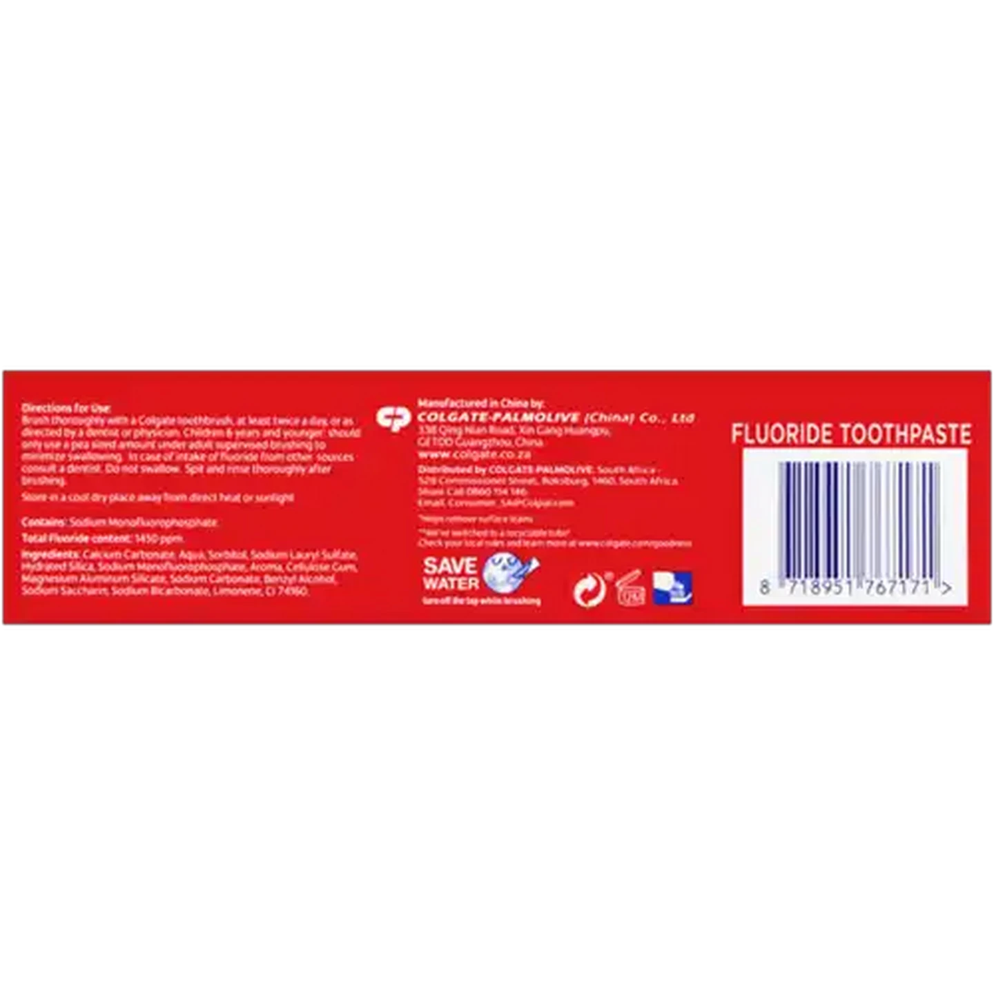 Image of Colgate Triple Action Xtra Fluoride Toothpaste 100ml