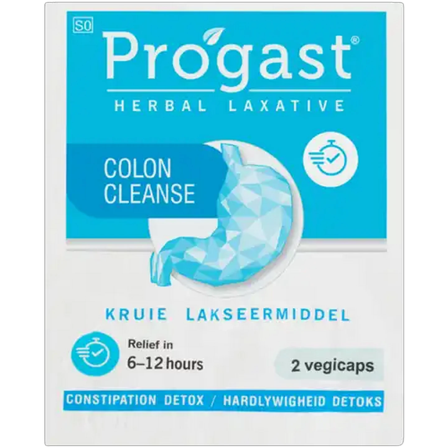 Image of Progast Colon Cleanse Vegicaps 2 Pack