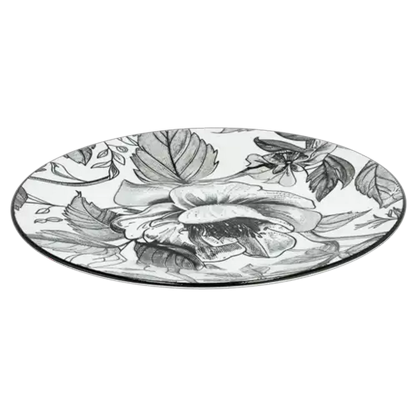 Image of Flower Dinner Plate 26.5cm 4-Pack