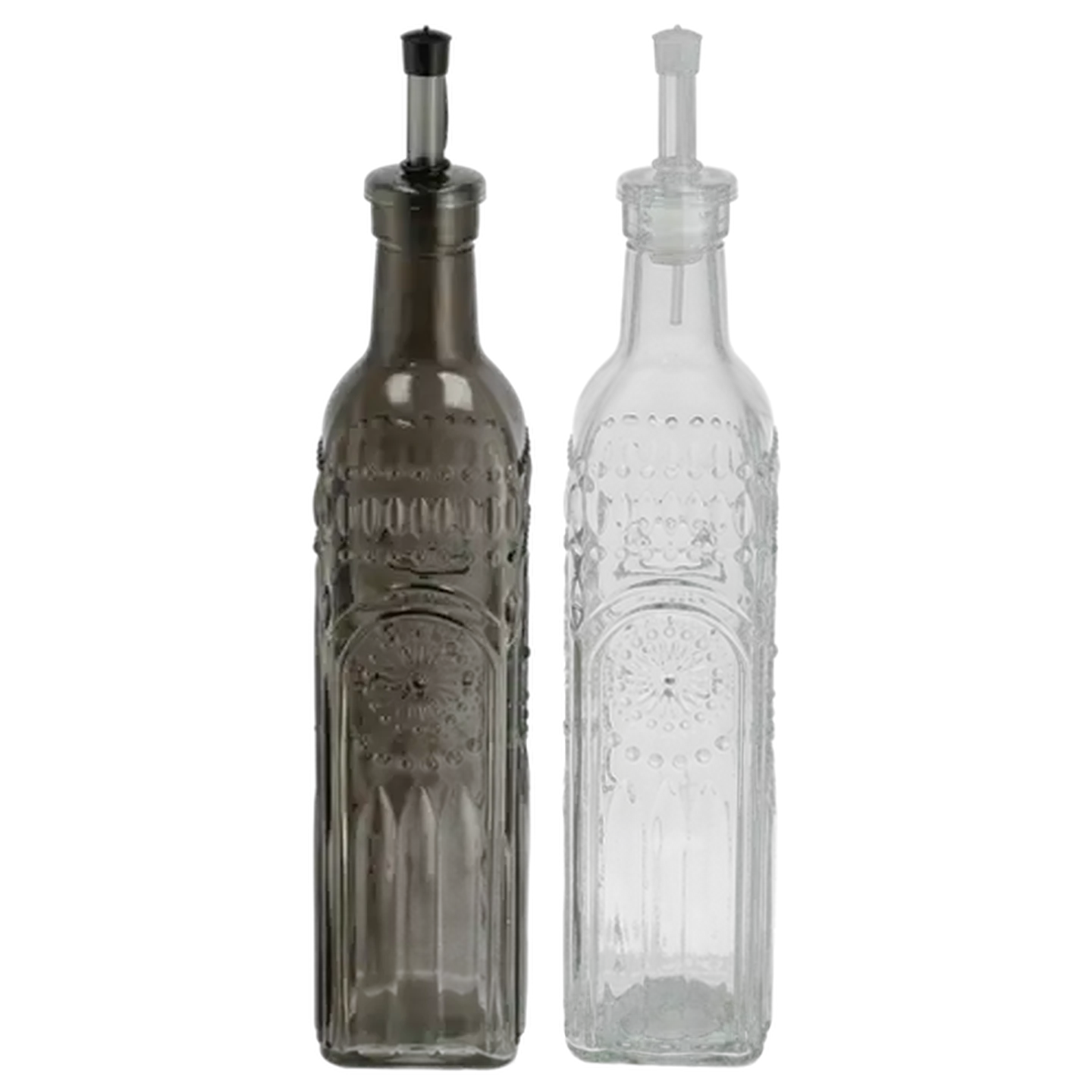 Image of Poetry Oil or Vinegar Glass Bottle 530ml (Colour May Vary)