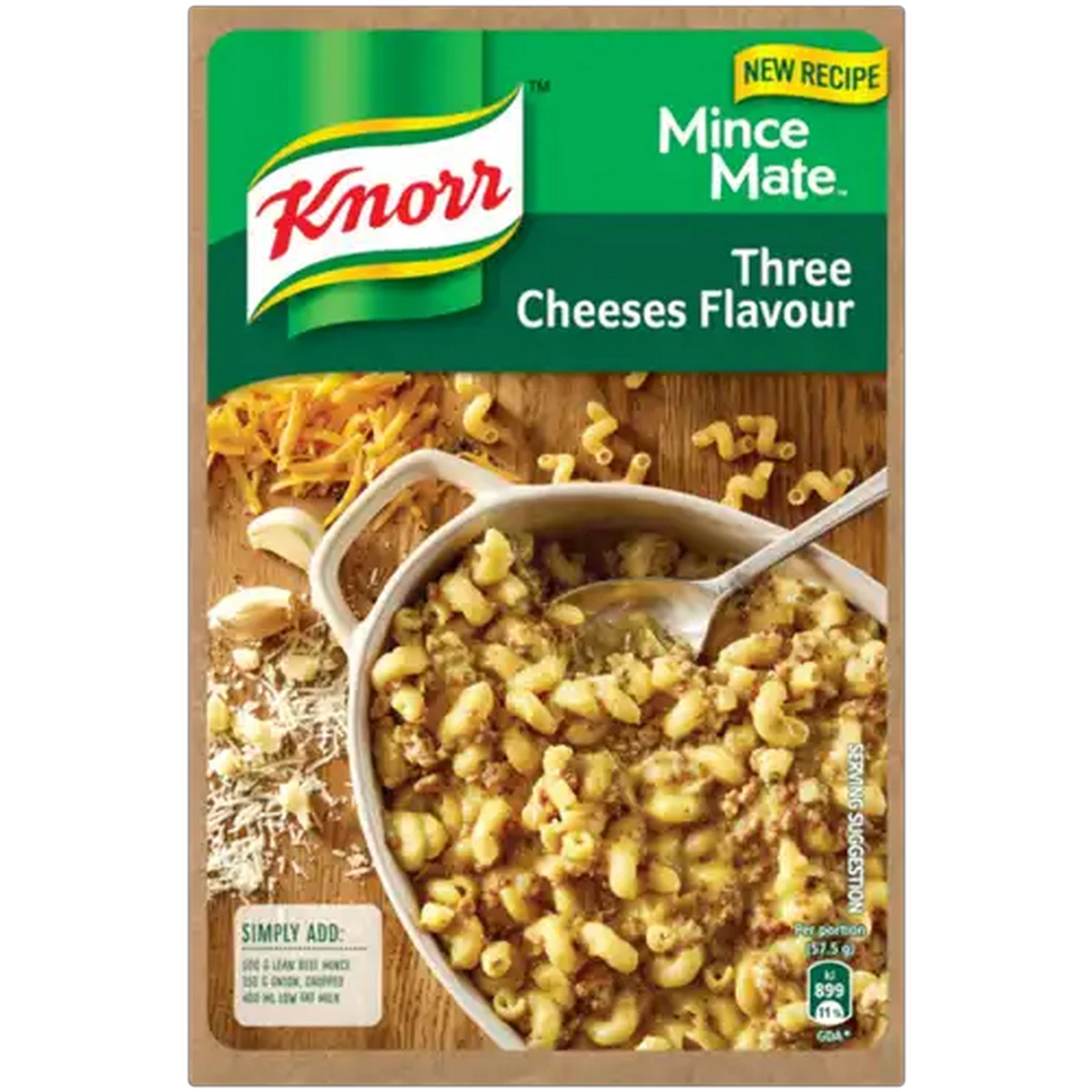 Image of Knorr Three Cheeses Flavour Mince Mate 230g