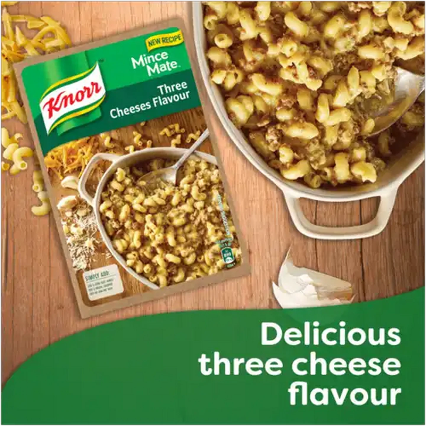 Image of Knorr Three Cheeses Flavour Mince Mate 230g