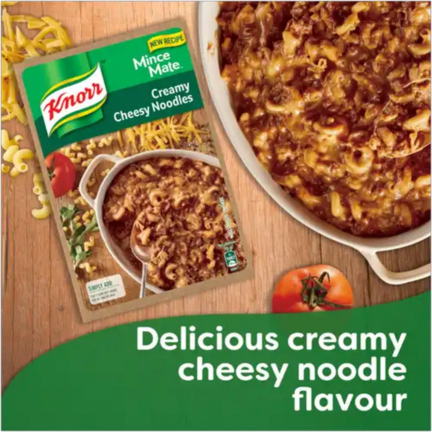 Image of Knorr Creamy Cheesy Noodles Mince Mate 280g