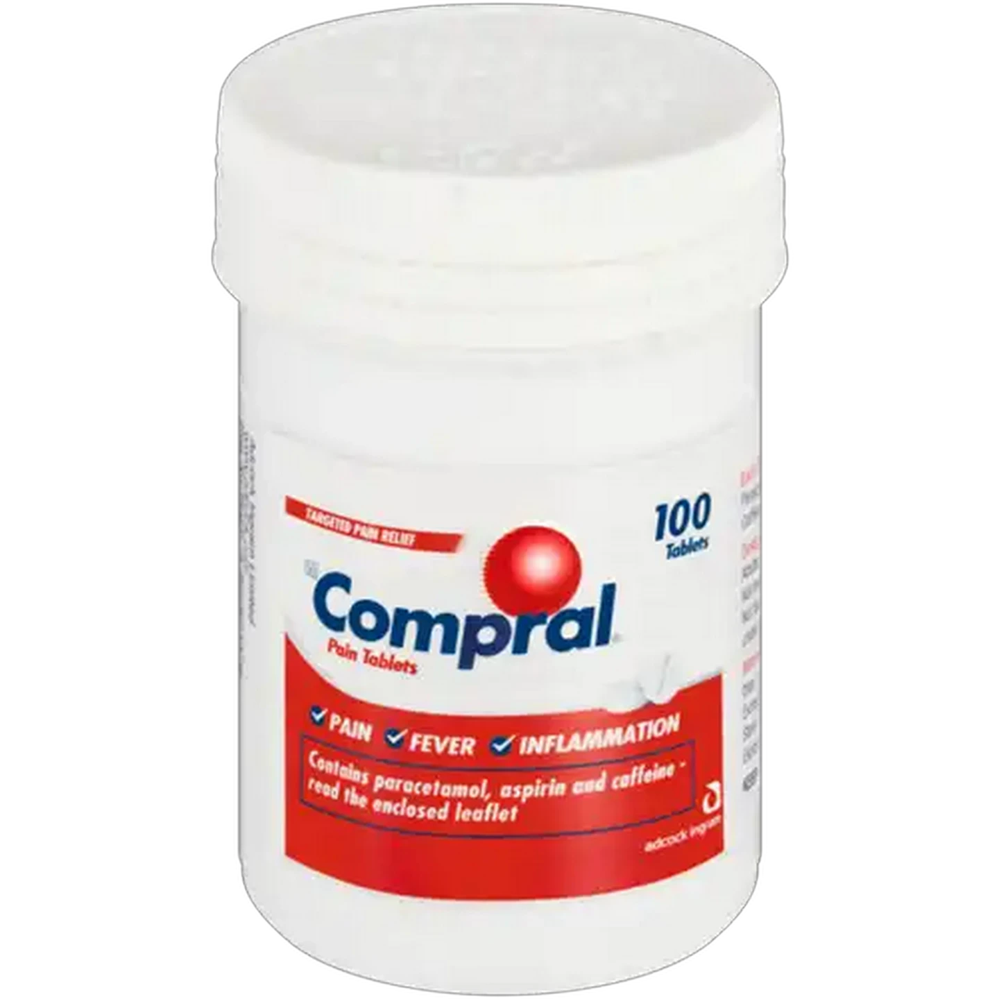 Image of Compral Pain Relief Tablets 100-Pack