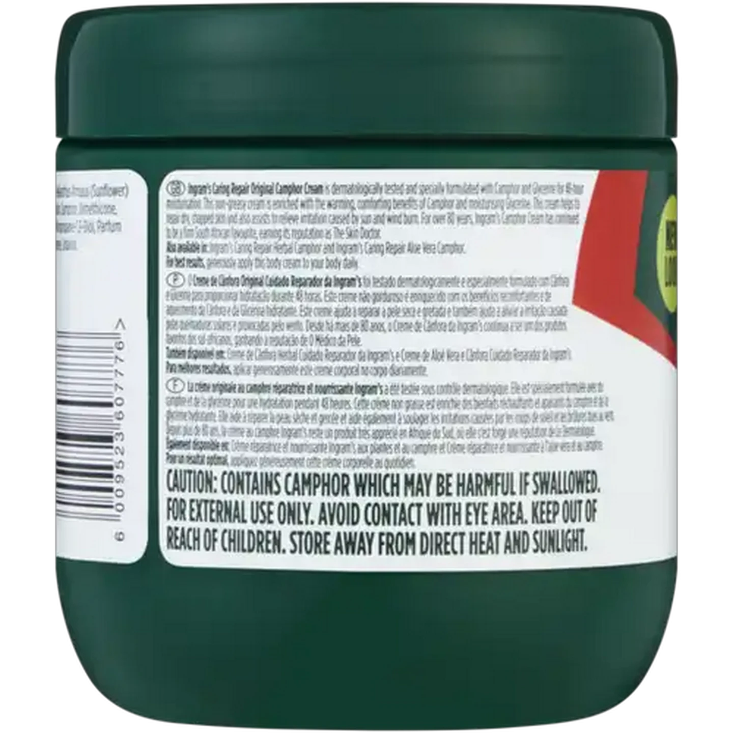 Image of Ingram's Caring Repair Original Camphor Body Cream 400ml
