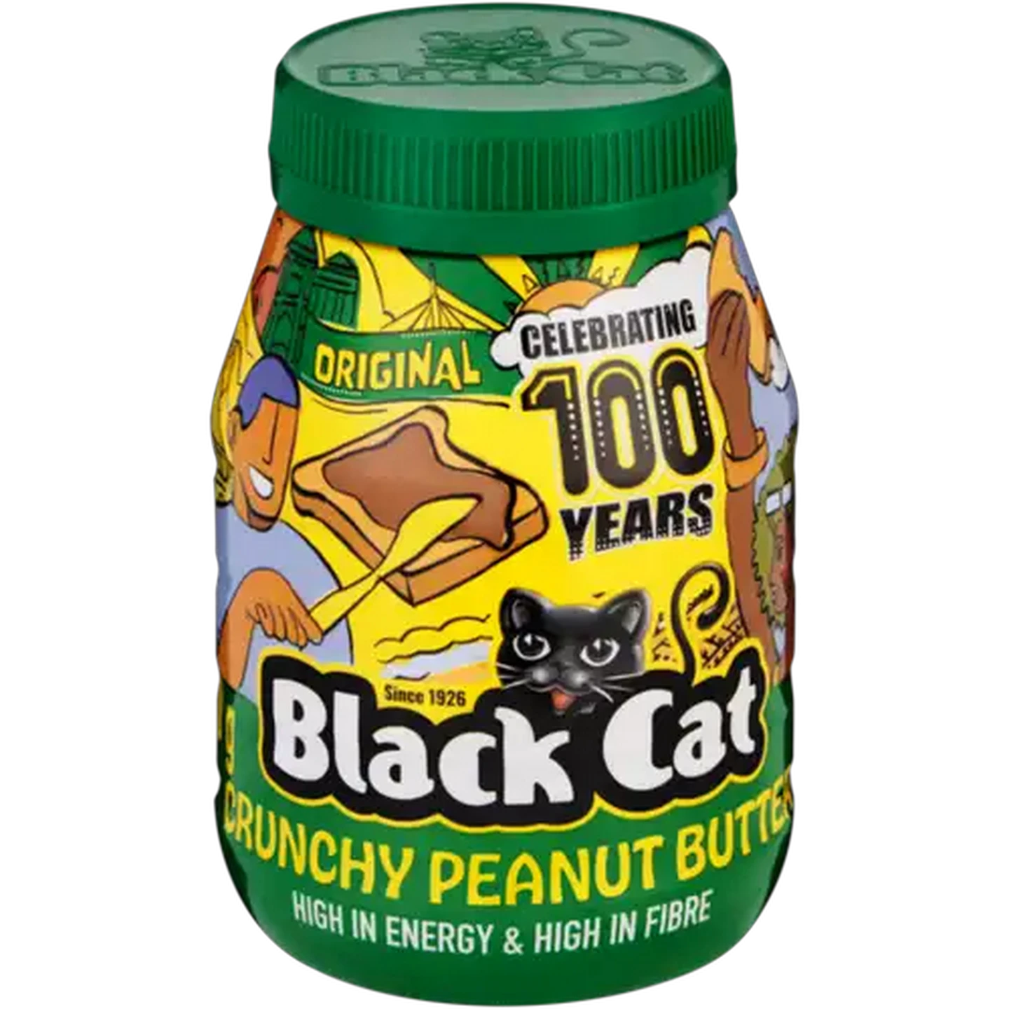 Image of Black Cat Crunchy Peanut Butter 800g