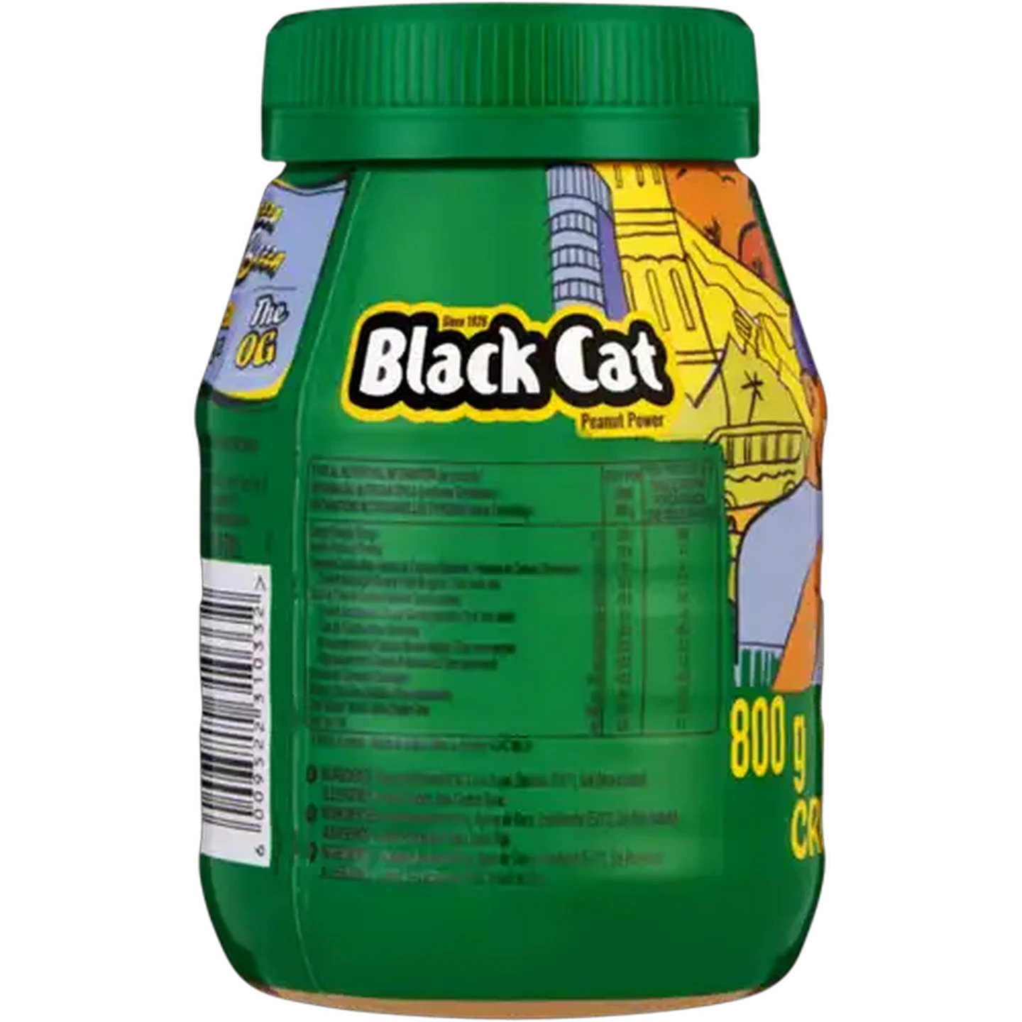 Image of Black Cat Crunchy Peanut Butter 800g