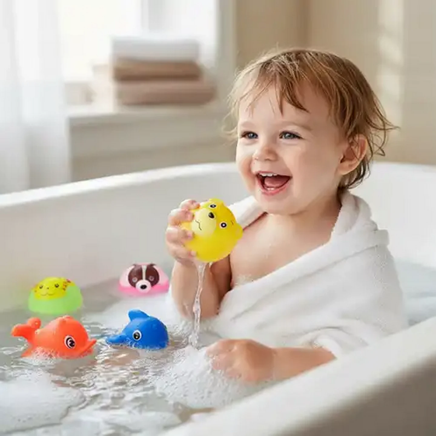 Image of Jolly Tots Squeakers Toy Set 3 Piece (Design May Vary)