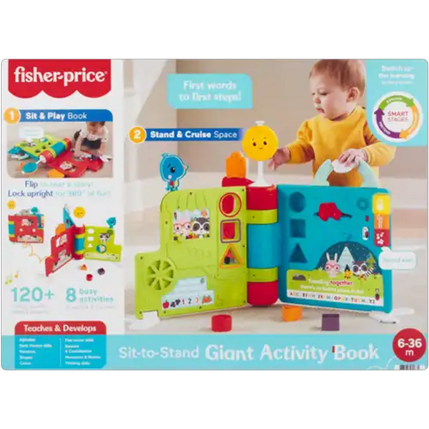 Checkers Sixty60 | Fisher-Price Sit-to-Stand Giant Activity Book
