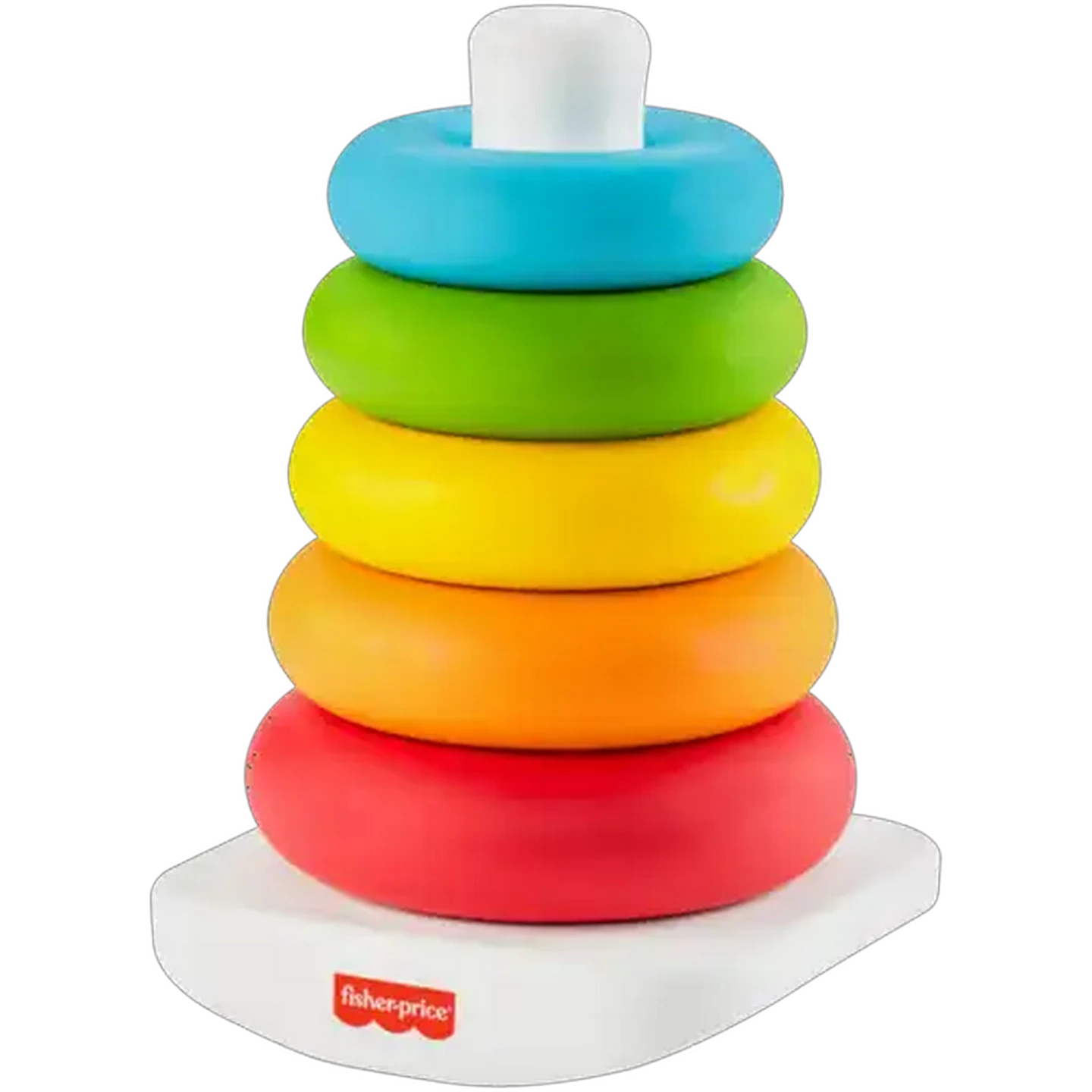 Image of Fisher-Price Rock-A-Stack Baby Ring Stacking Toy