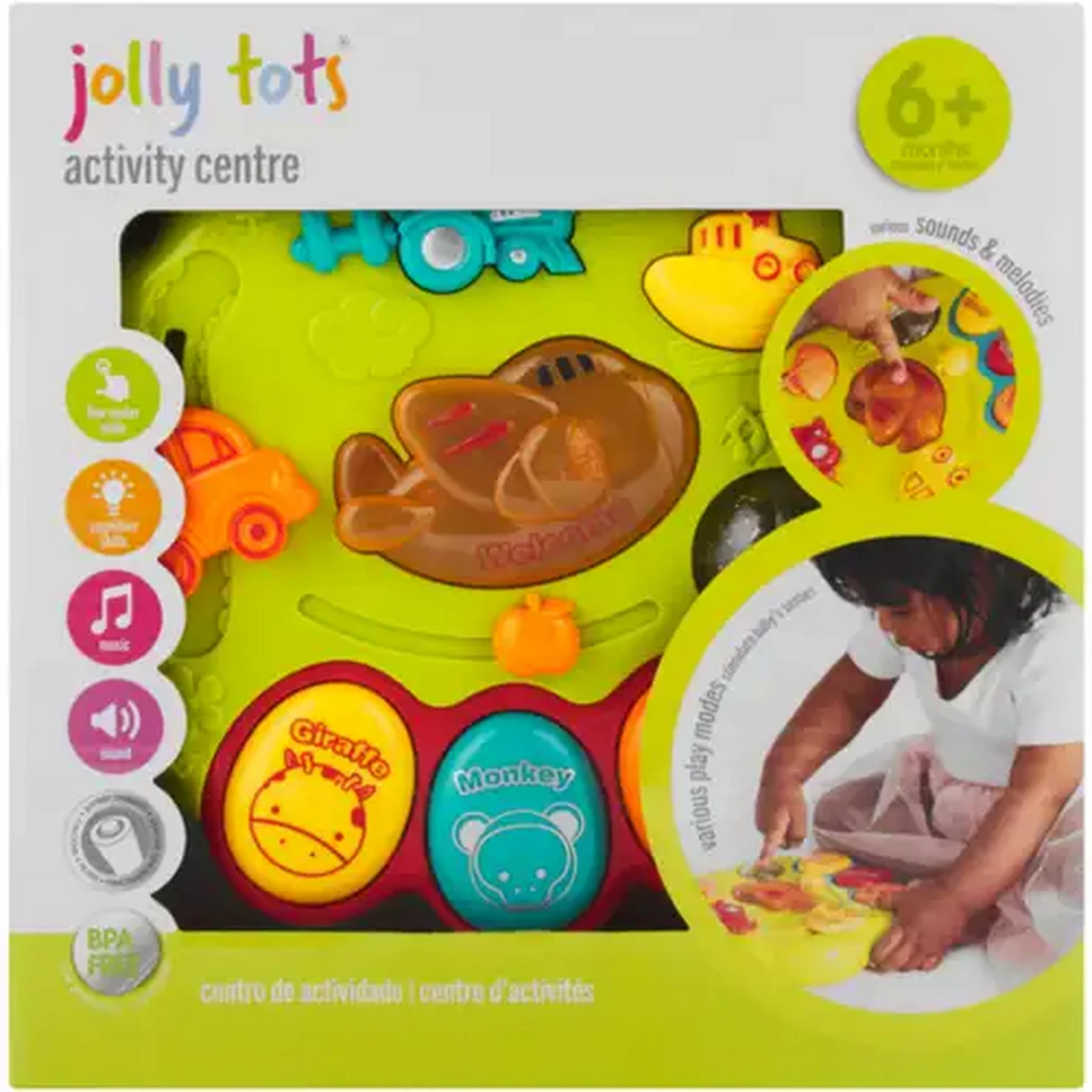 Image of Jolly Tots Music Activity Centre 6 Months+