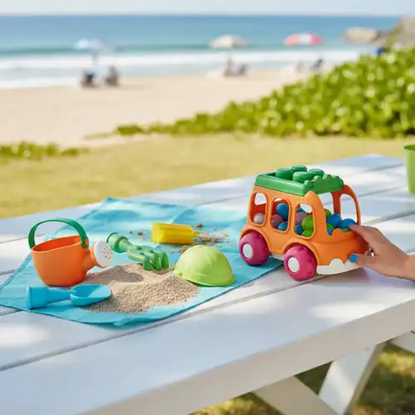 Image of Jolly Tots Eco Car Play Set 6 Piece