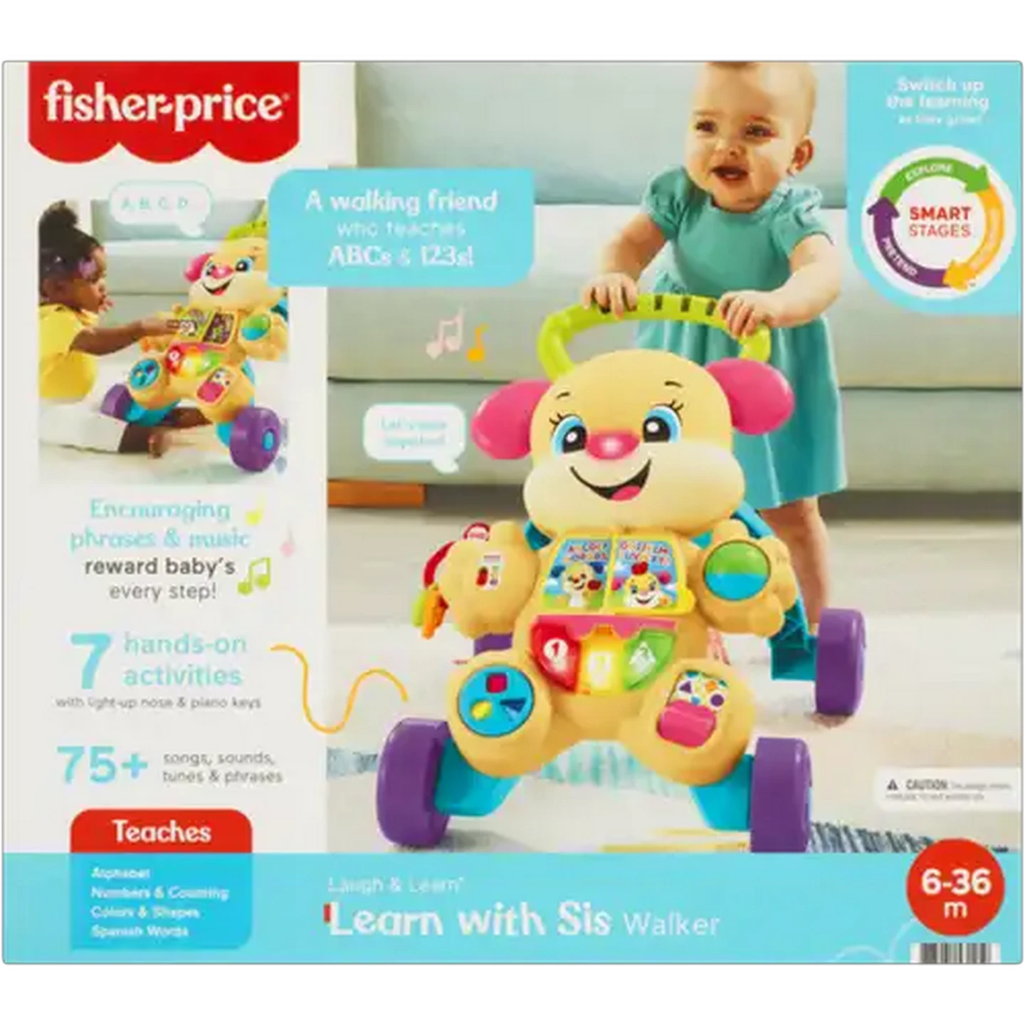 Image of Fisher-Price Laugh & Learn Smart Stages Learn with Sis Walker