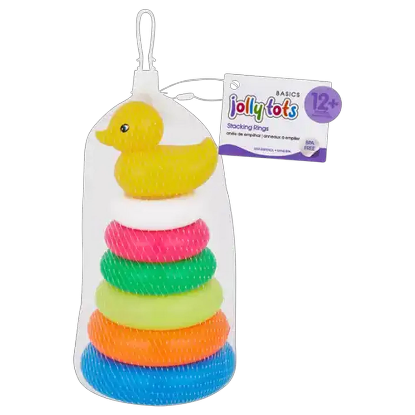 Image of Jolly Tots Basics Stacking Rings 12 Months + 7 Piece