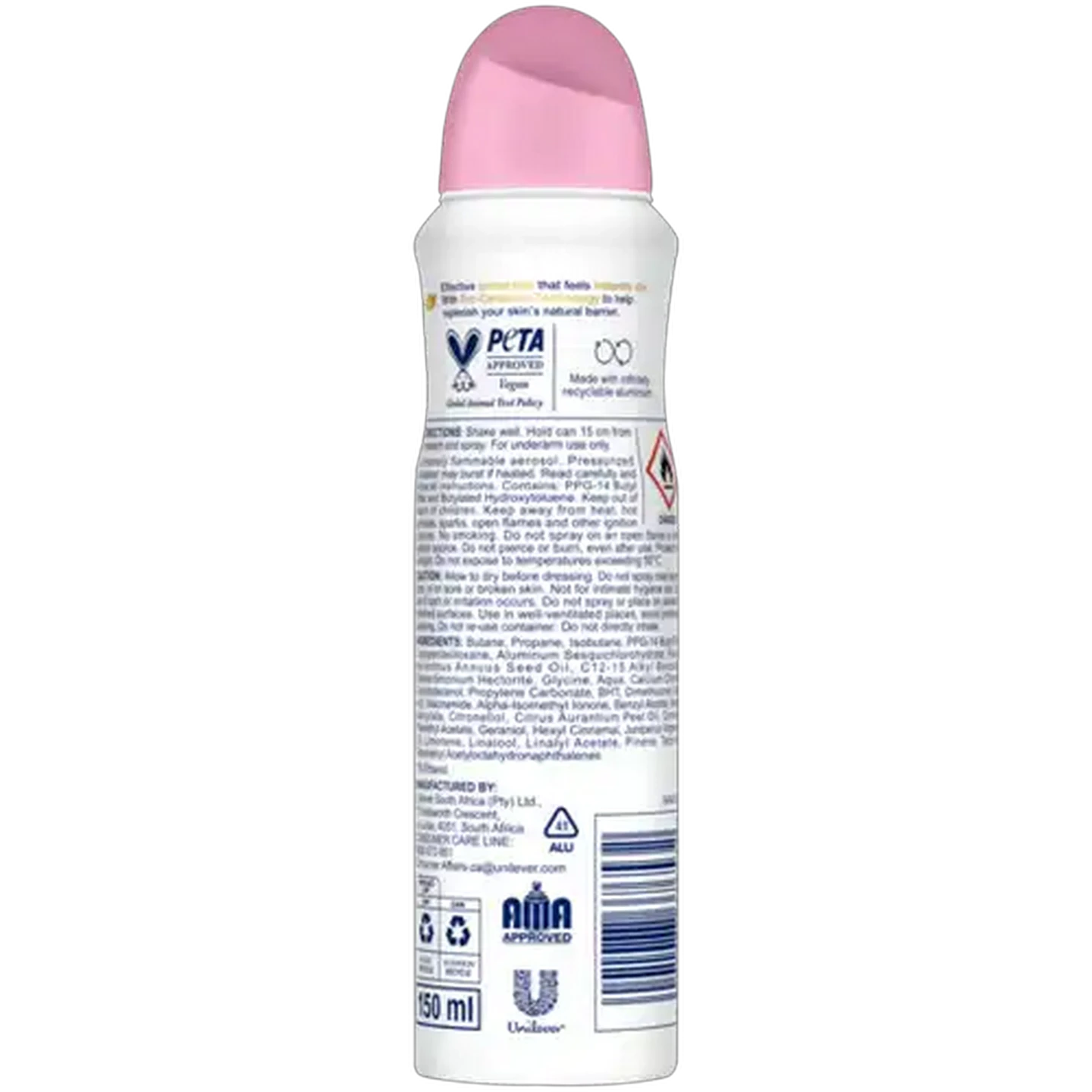 Image of Dove Advanced Care Alcohol Free Even Tone 0% Alcohol Anti-Perspirant Body Spray 150ml
