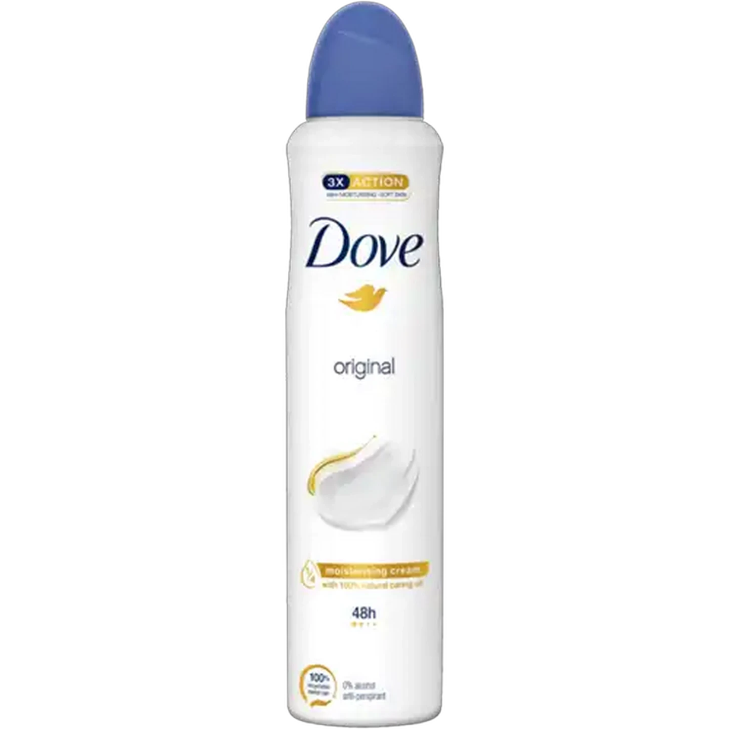 Image of Dove Alcohol Free Original Anti-Perspirant Spray 250ml