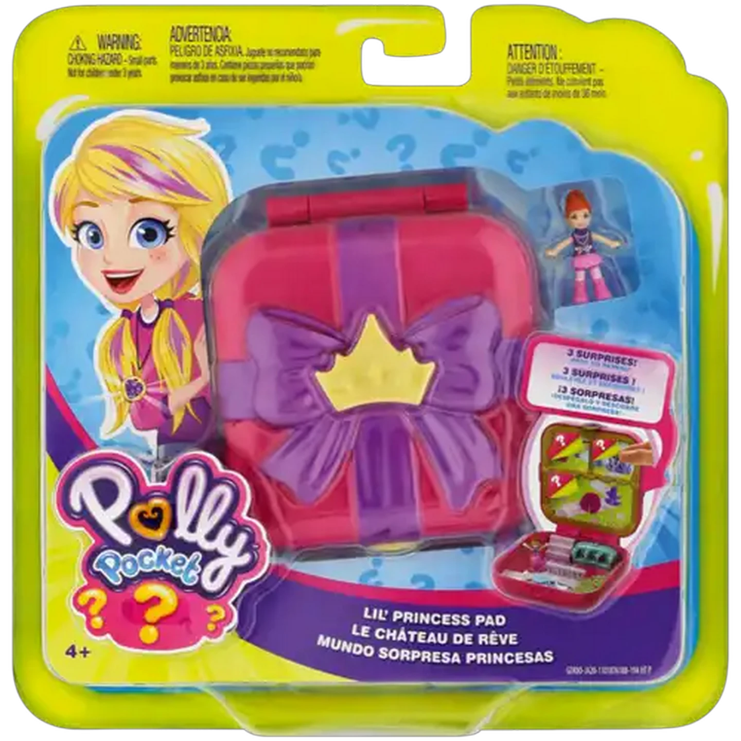 Image of Mattel Polly Pocket Hidden Hideouts Playset (Type May Vary)