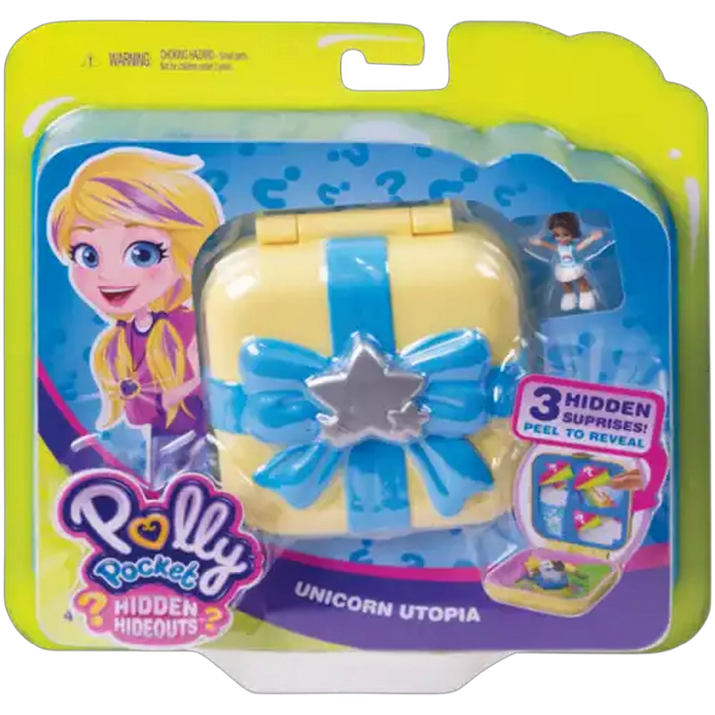 Image of Mattel Polly Pocket Hidden Hideouts Playset (Type May Vary)