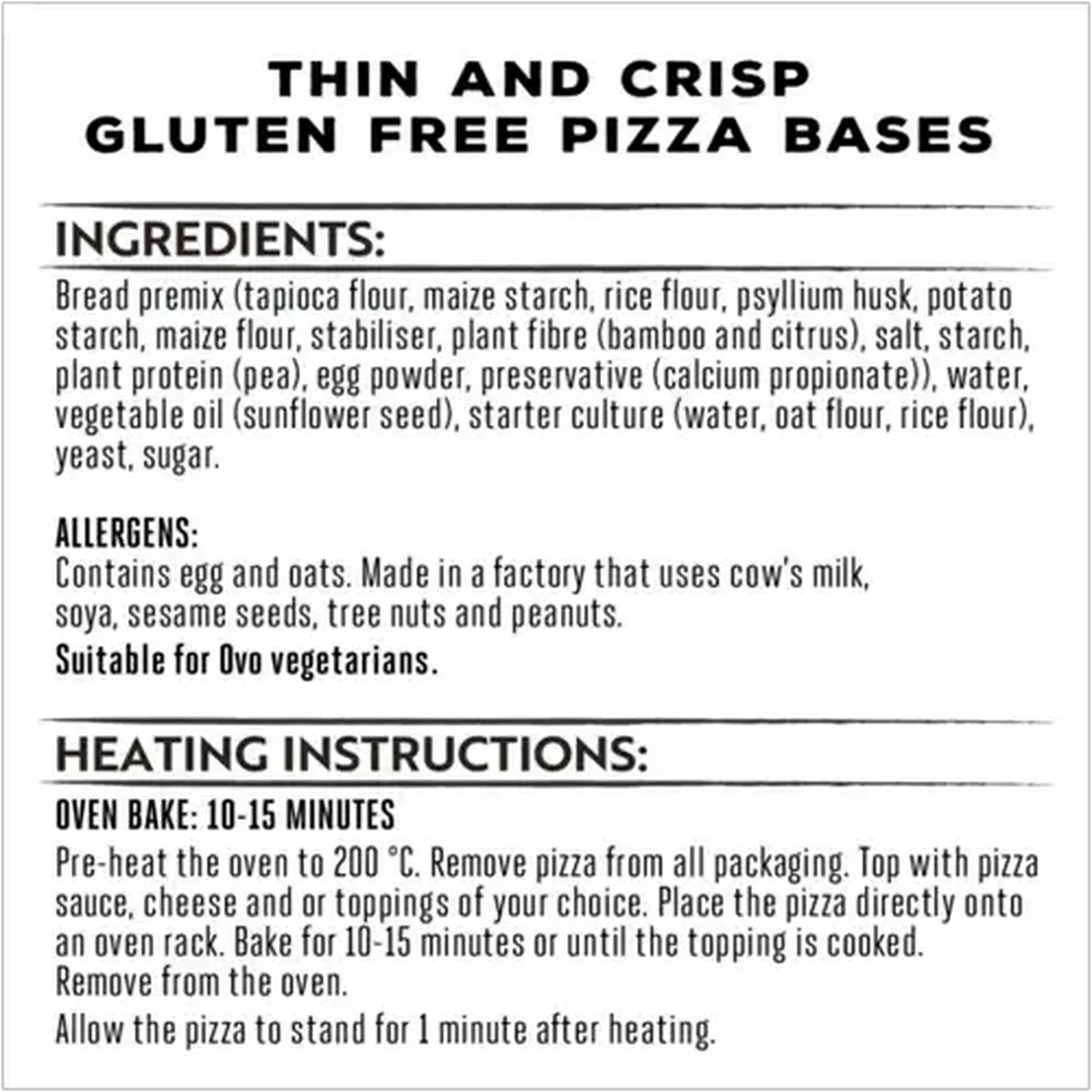 Image of Simple Truth Gluten Free Pizza Bases 2-Pack