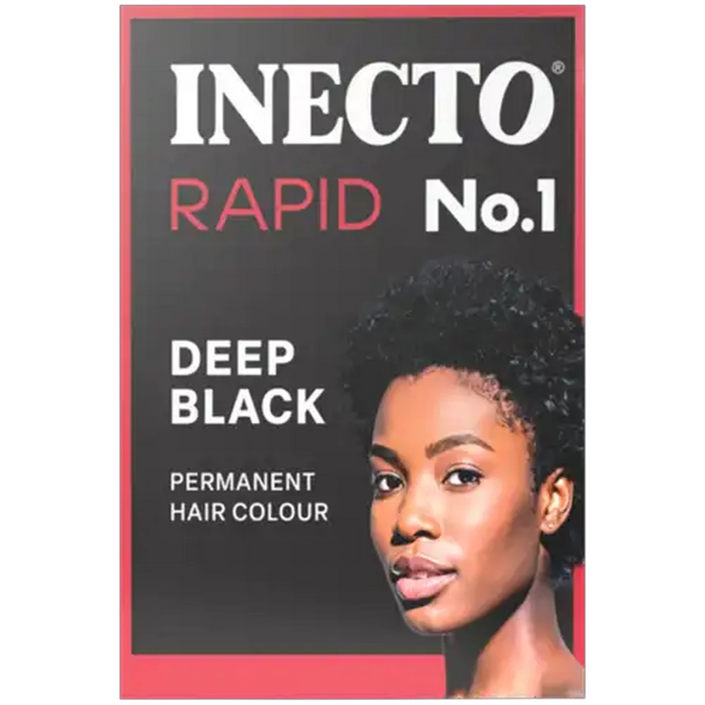 Image of Inecto Rapid No. 1 Deep Black Permanent Hair Colour 25ml