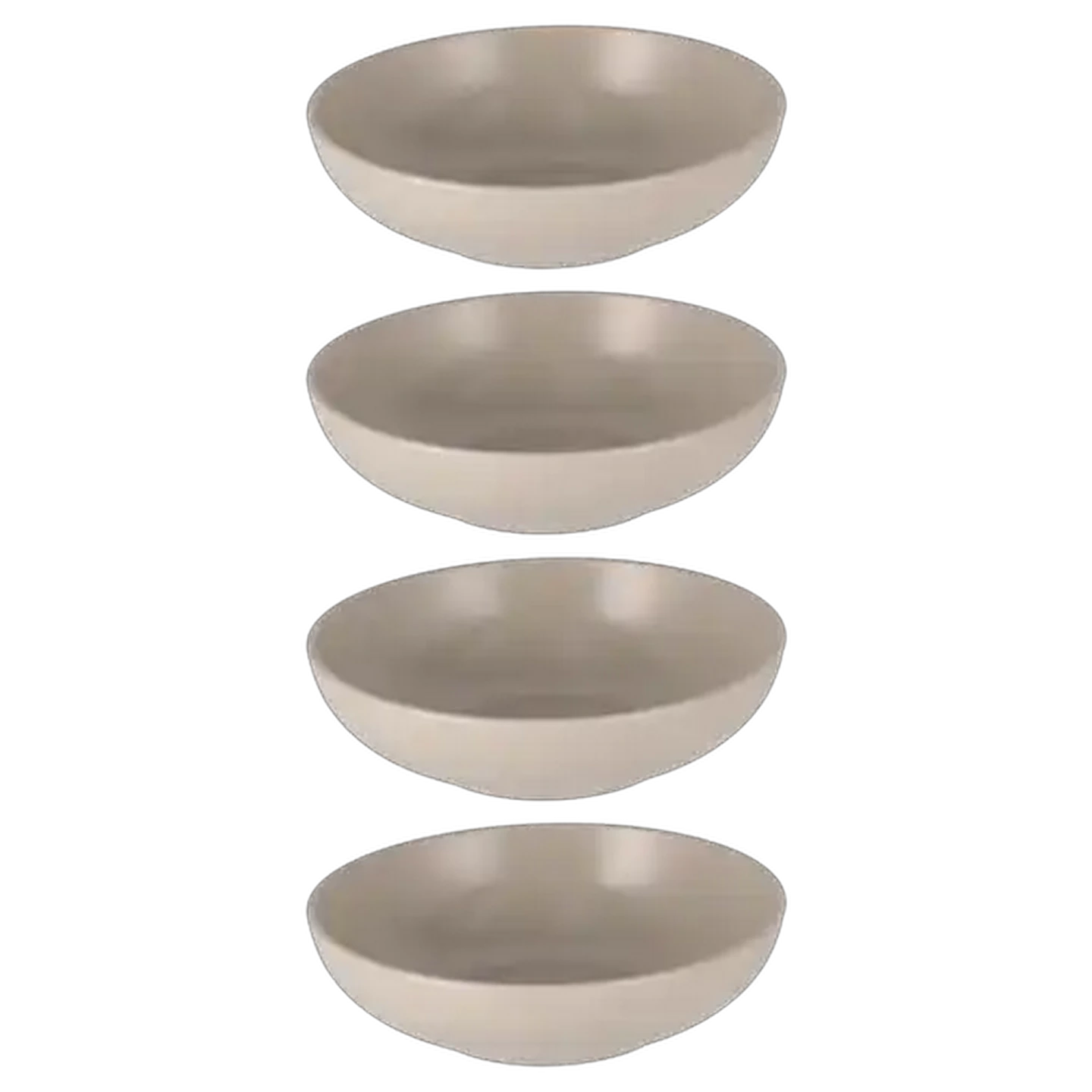 Image of Solstice Stoneware Matt Bowls 20cm 4-Pack (Design May Vary)