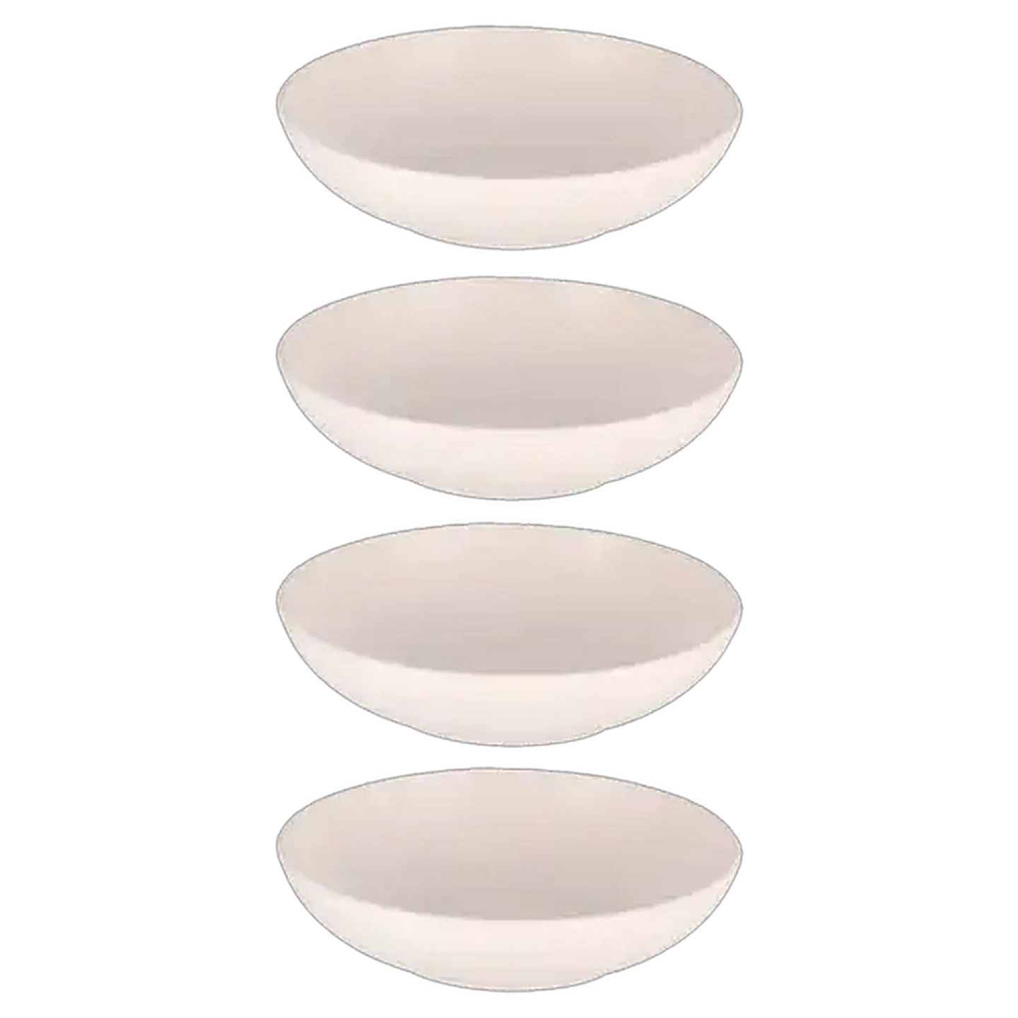 Image of Solstice Stoneware Matt Bowls 20cm 4-Pack (Design May Vary)