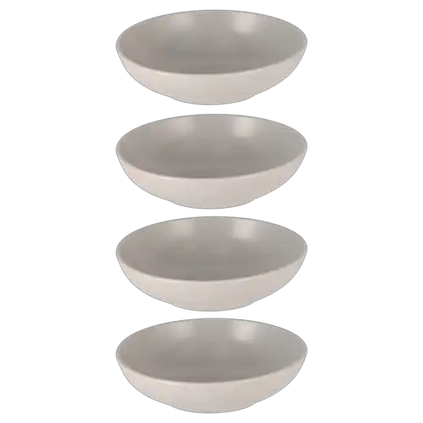 Image of Solstice Stoneware Matt Bowls 20cm 4-Pack (Design May Vary)