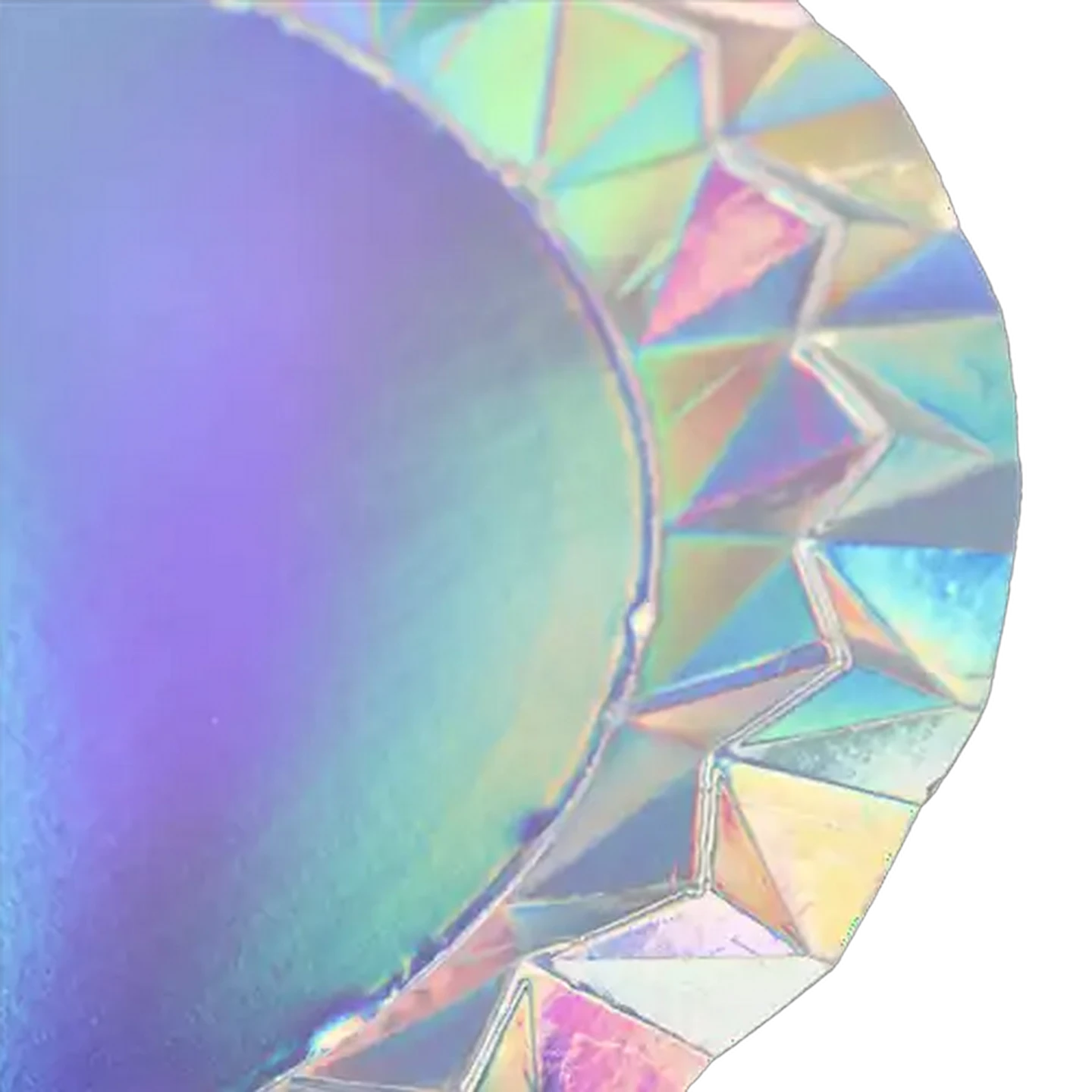 Image of Occasions Iridescent Solid Paper Party Plates 8-Pack