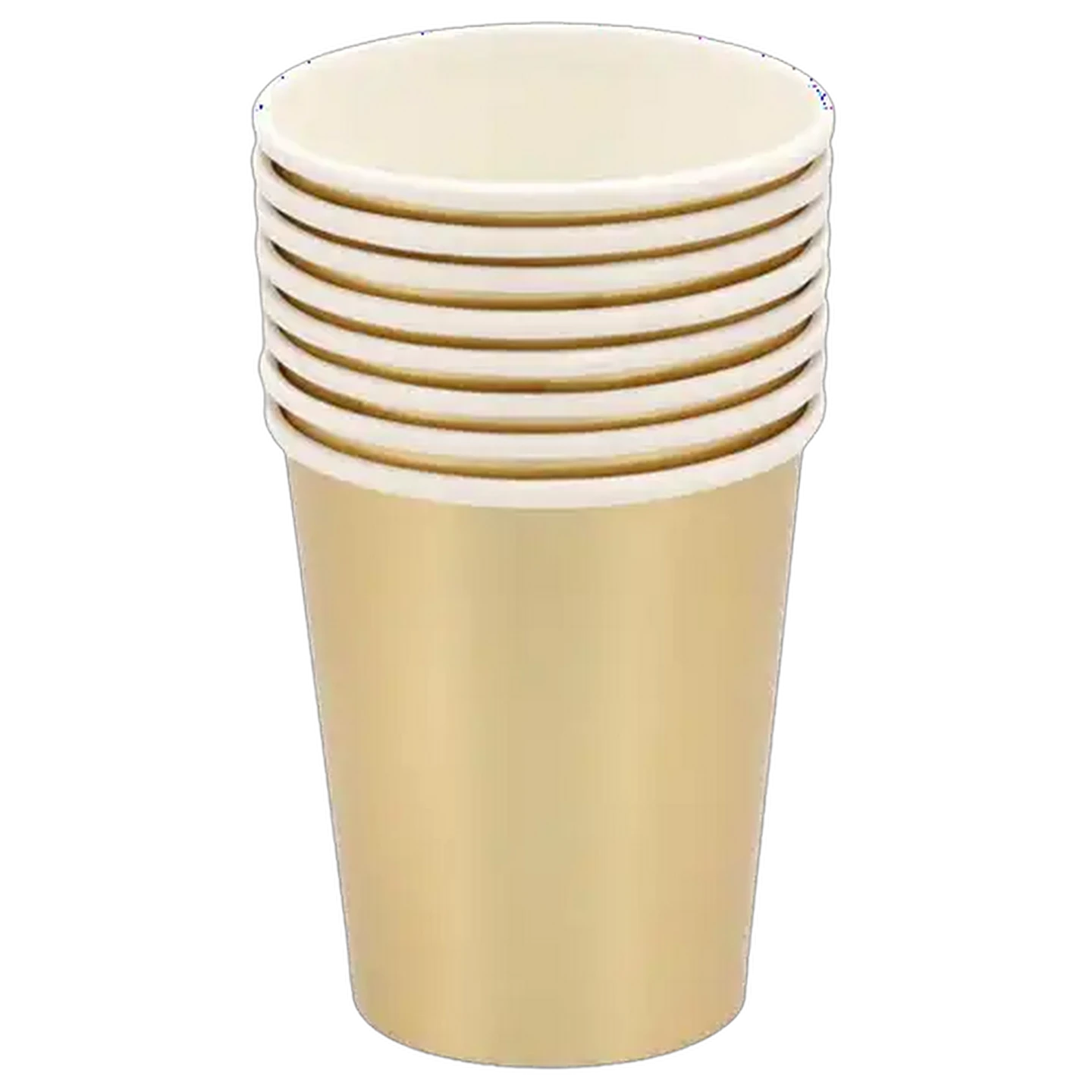 Image of Occasions Gold Paper Party Cups 8-Pack