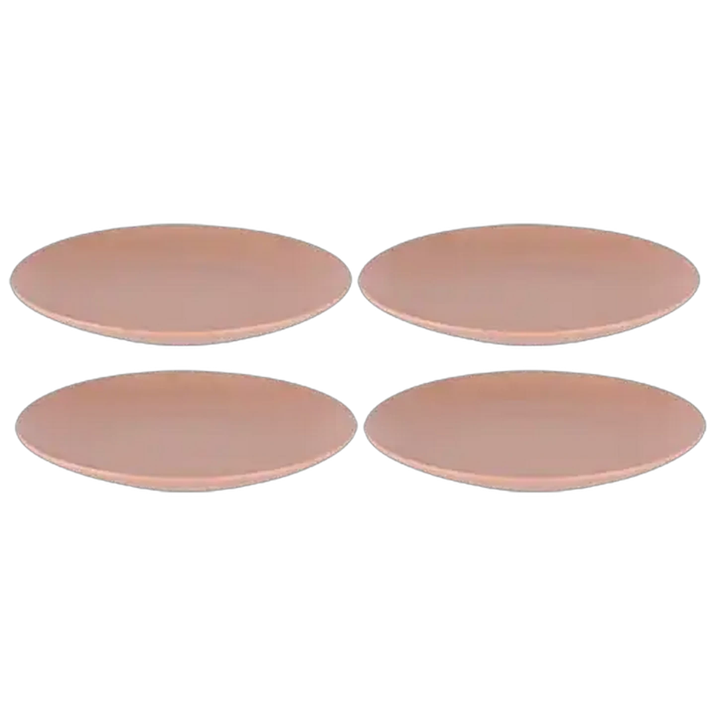 Image of Solstice Stoneware Matt Dinner Plates 26.3cm 4-Pack (Colour May Vary)