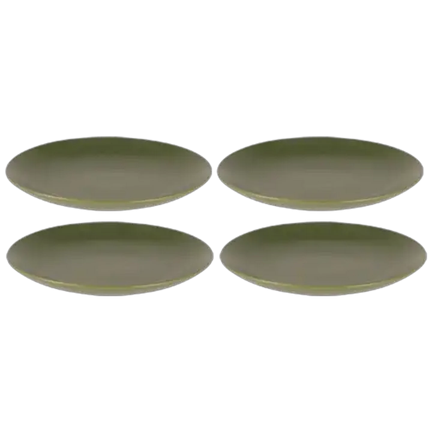 Image of Solstice Stoneware Matt Dinner Plates 26.3cm 4-Pack (Colour May Vary)