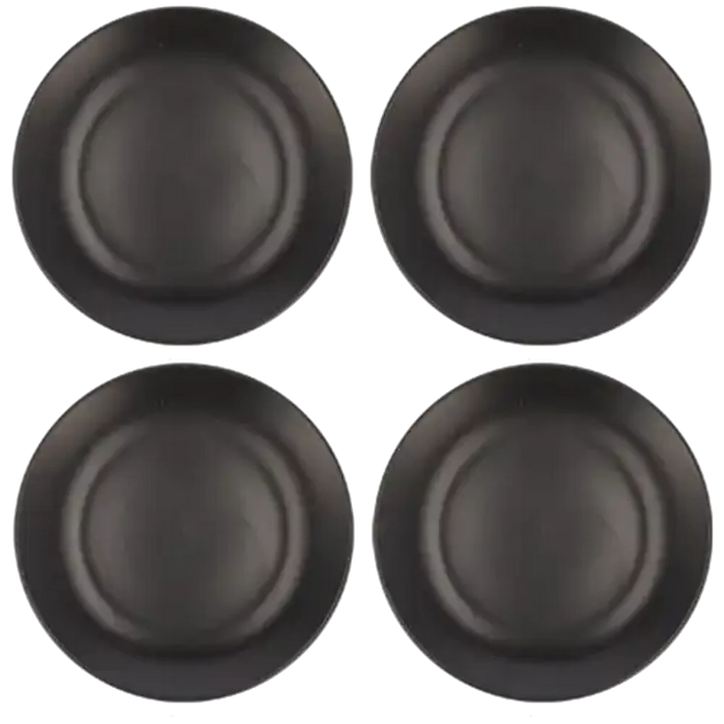 Image of Solstice Stoneware Matt Dinner Plates 26.3cm 4-Pack (Colour May Vary)