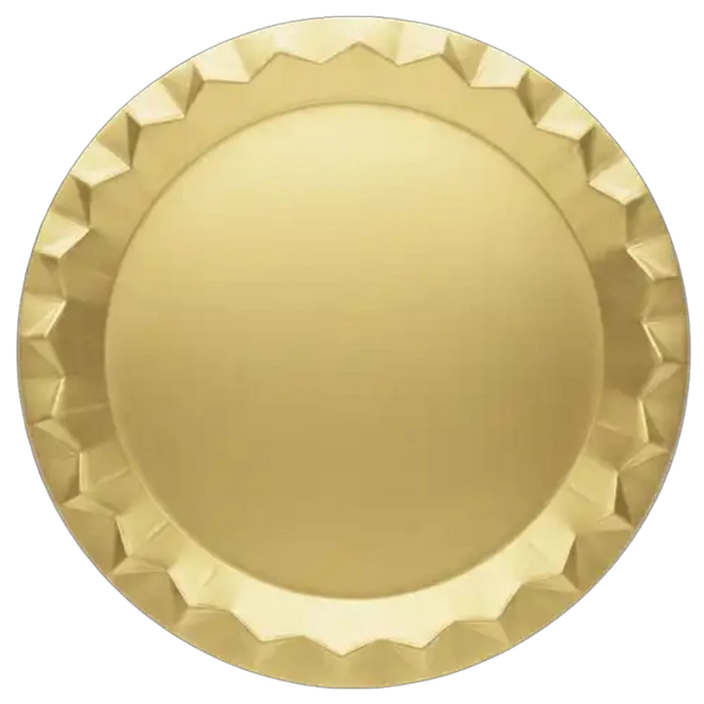Image of Occasions Gold Solid Paper Party Plates 8-Pack