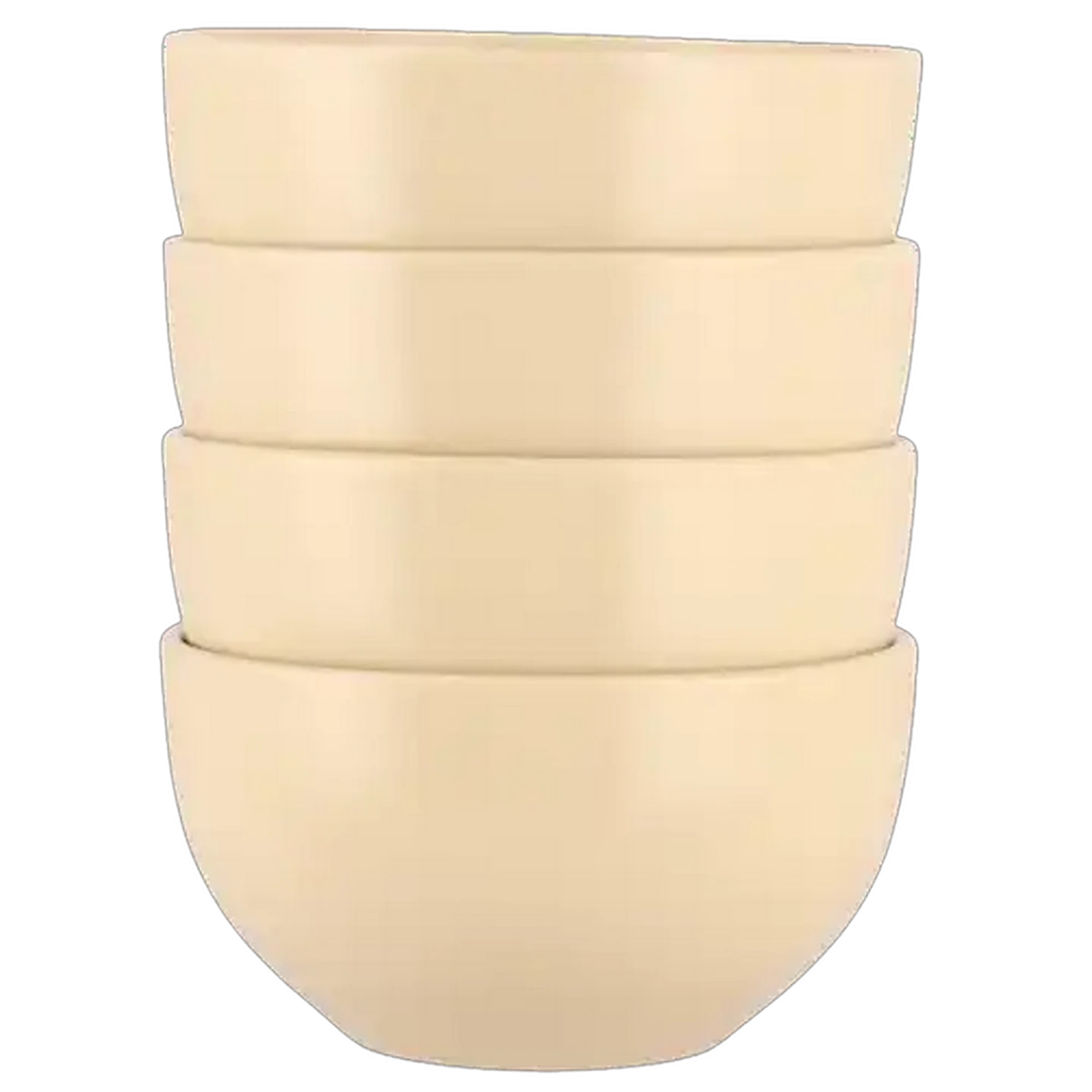 Image of Solstice Stoneware Matt Bowls 14cm 4-Pack (Colour May Vary)