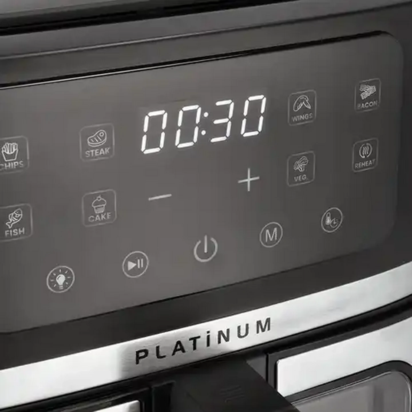 Image of Platinum Digital Air Fryer 8L