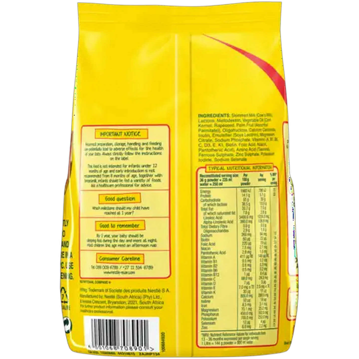 Image of NESTLÉ NIDO Stage 1+ Powdered Drink for Growing Children 500g