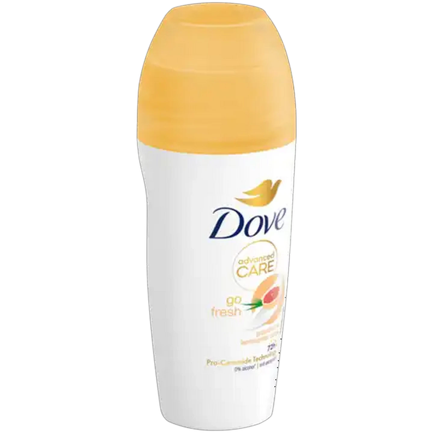 Image of Dove Advanced Care Go Fresh Alcohol Free Grapefruit & Lemongrass 0% Alcohol Anti-Perspirant Roll-On 50ml