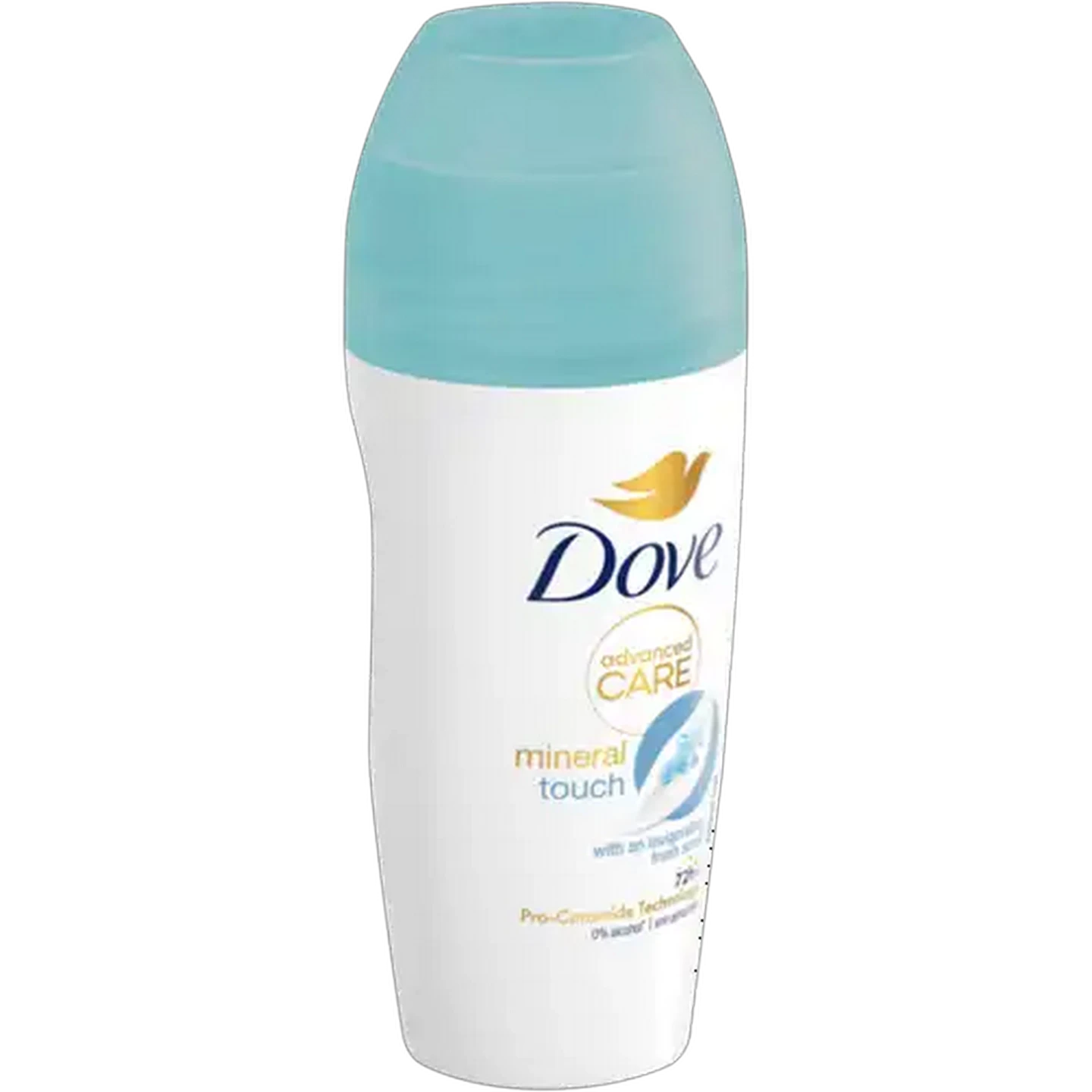 Image of Dove Advanced Care Alcohol Free Mineral Touch 0% Alcohol Anti-Perspirant Roll-On 50ml