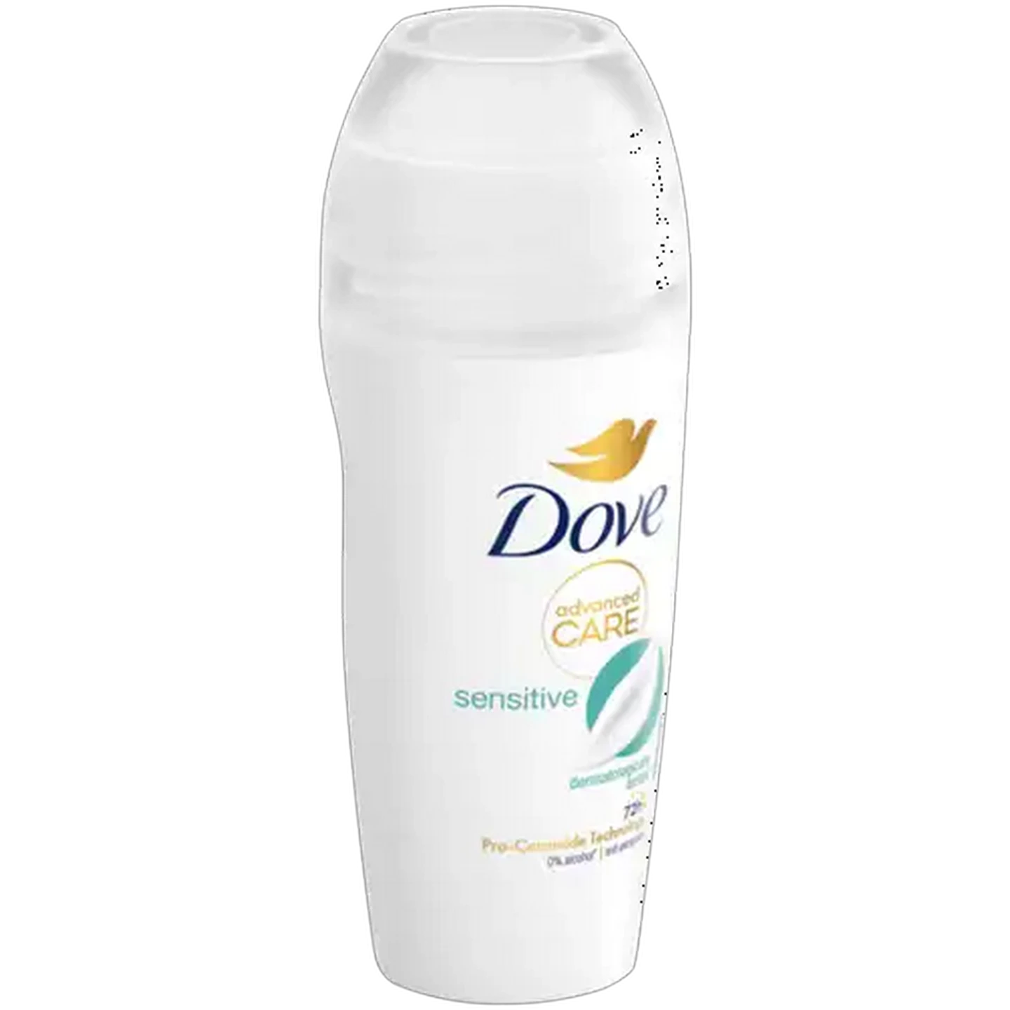 Image of Dove Advanced Care Alcohol Free Sensitive 0% Alcohol Anti-Perspirant Roll-On 50ml